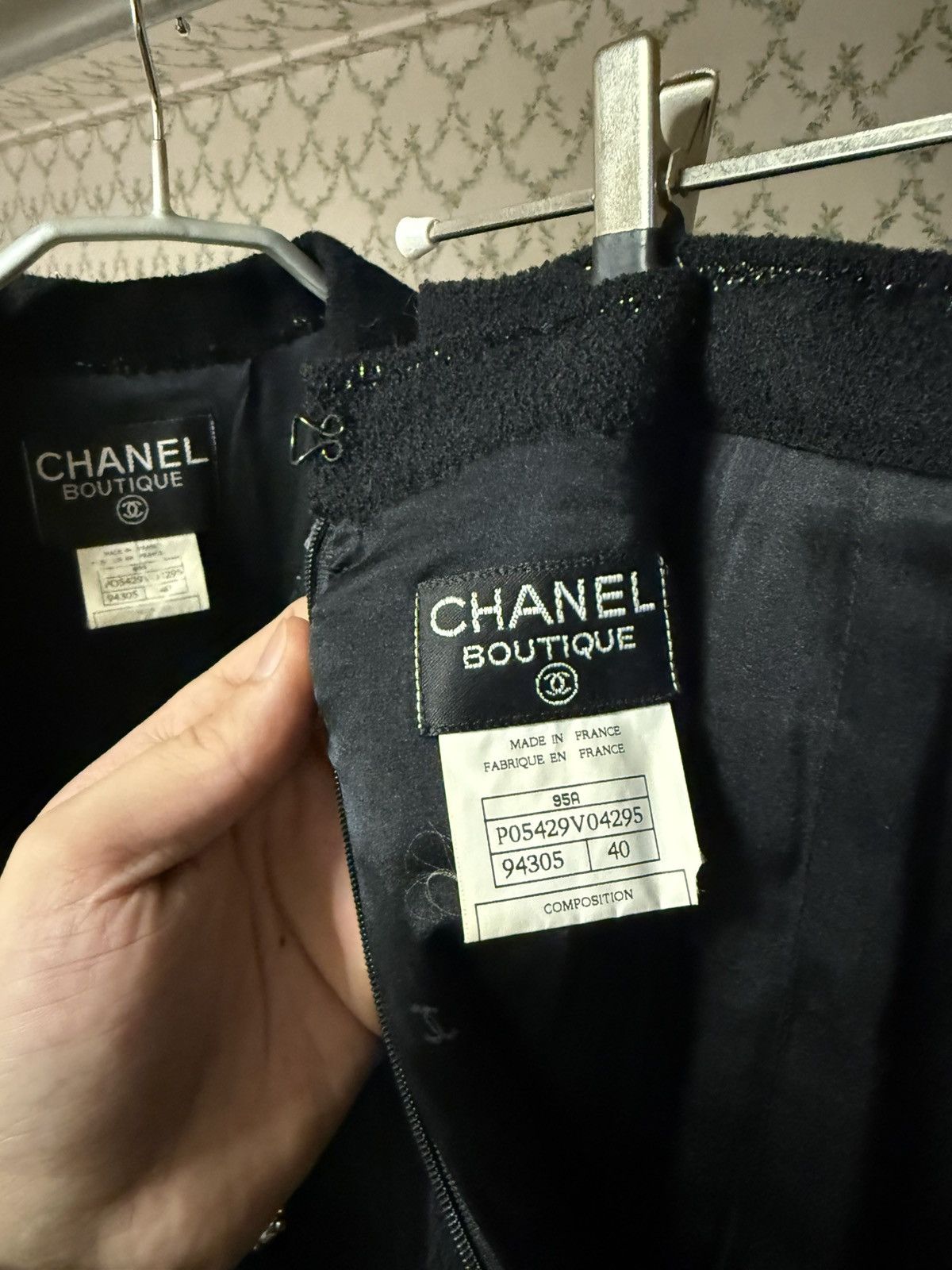Chanel Chanel Set Blazer and Skirt Size M / US 6-8 / IT 42-44 - 8 Thumbnail