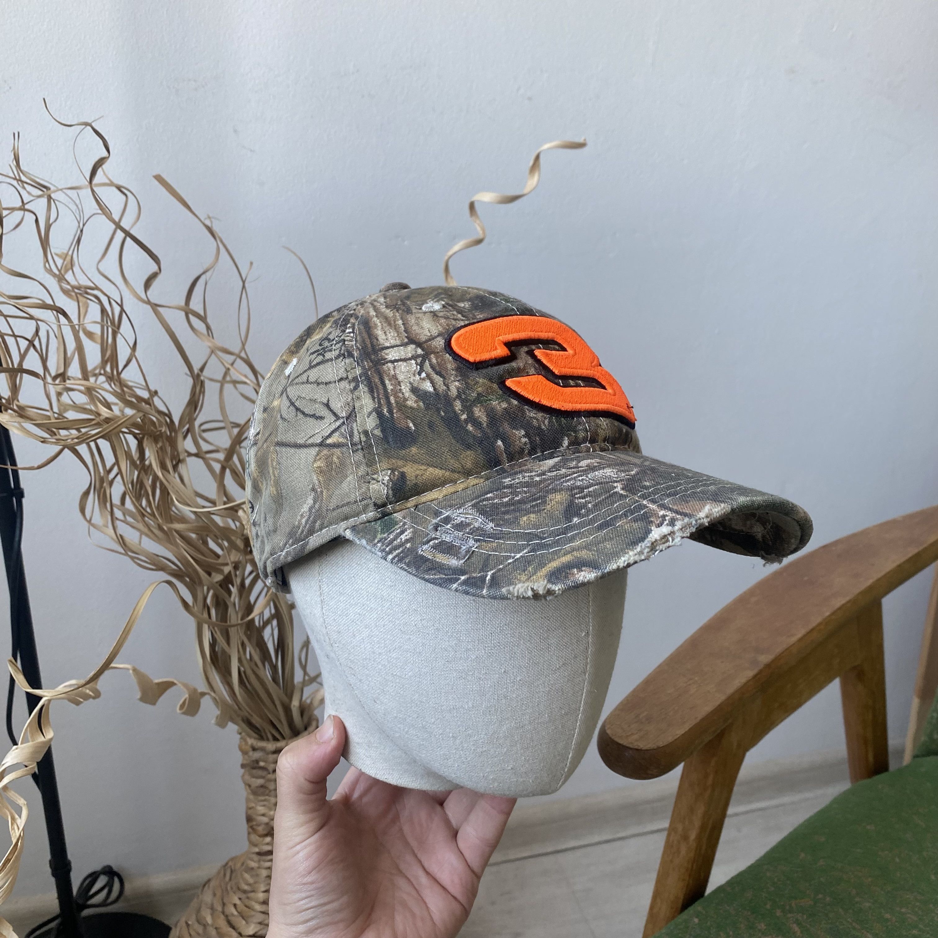 Realtree 🔥 NASCAR Y2K Realtree cap Baseball hat Mossy Oaks Carhartt Size ONE SIZE - 1 Thumbnail