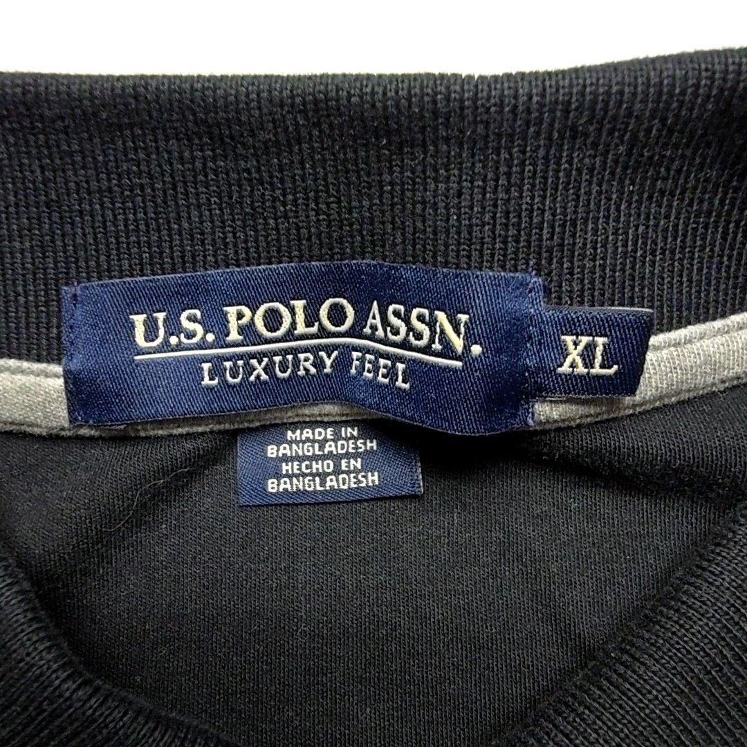 U.S. Polo Assn. U.S. Polo Assn. Black Polo Shirt Embroidered Logo Mens XL Size US XL / EU 56 / 4 - 6 Thumbnail