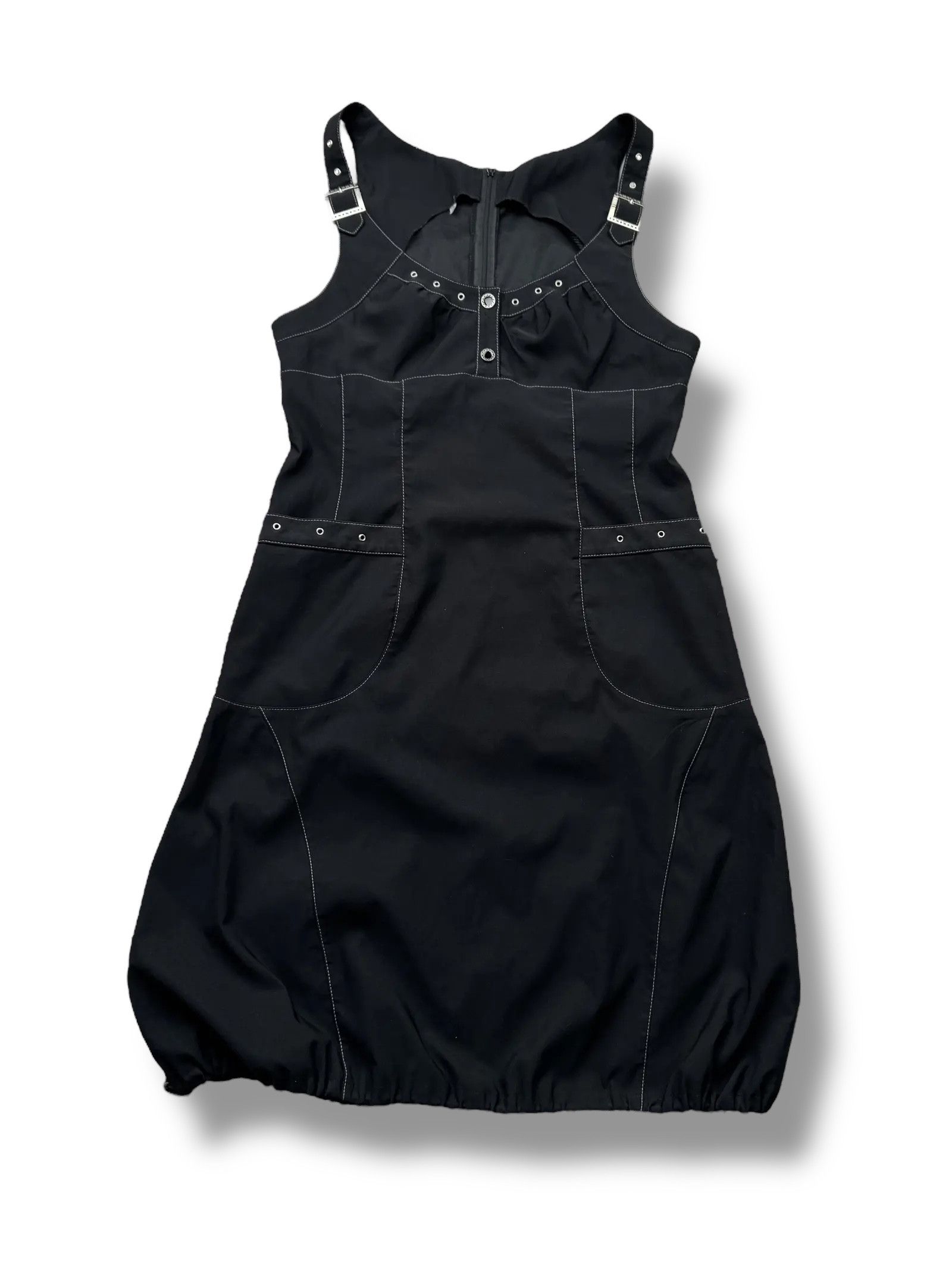 Japanese Brand Y2K Flare Dress(V174) Size M / US 6-8 / IT 42-44 - 1 Thumbnail