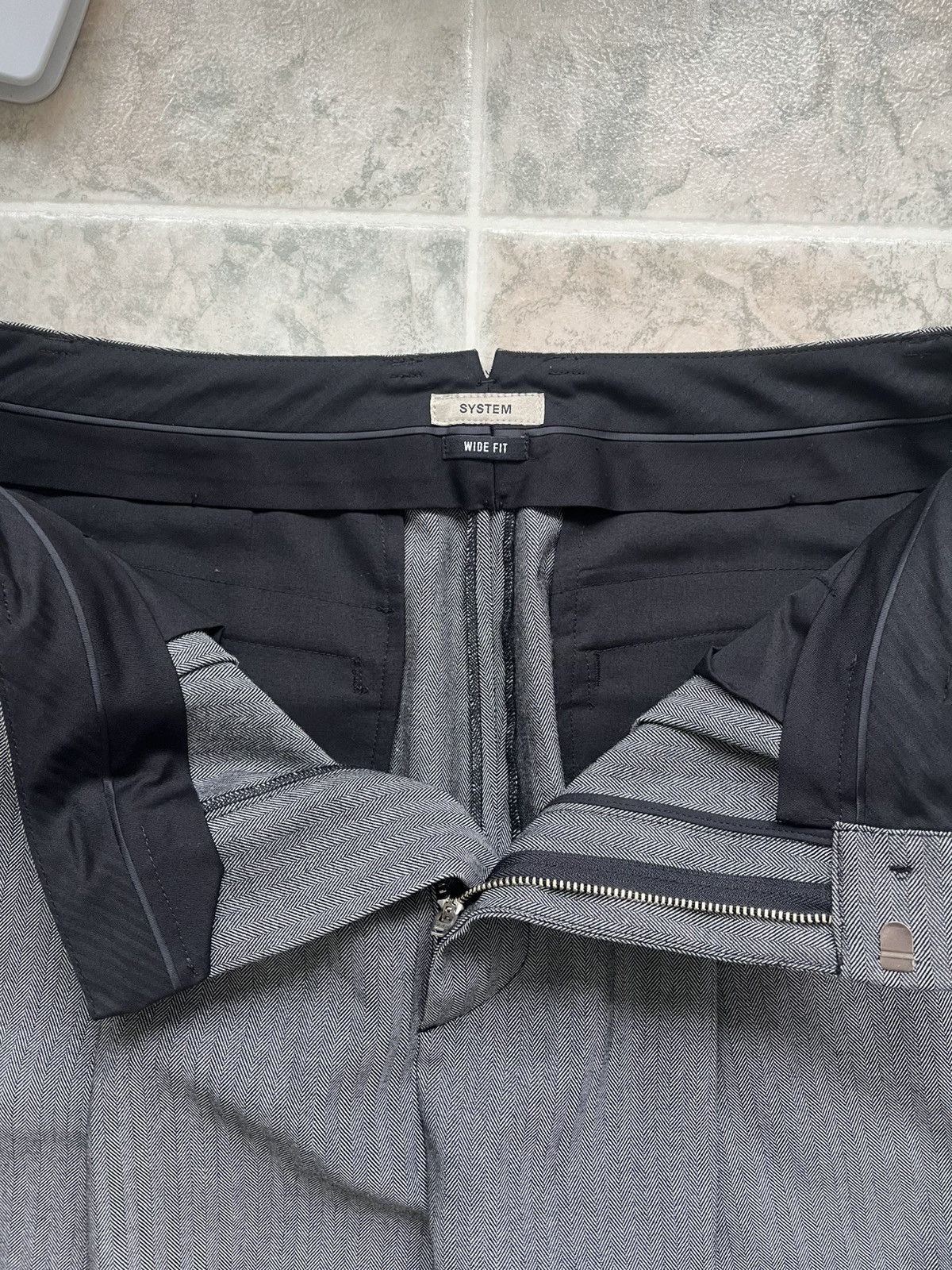 System System Wide Leg Trouser (Rare) Size US 34 / EU 50 - 7 Thumbnail