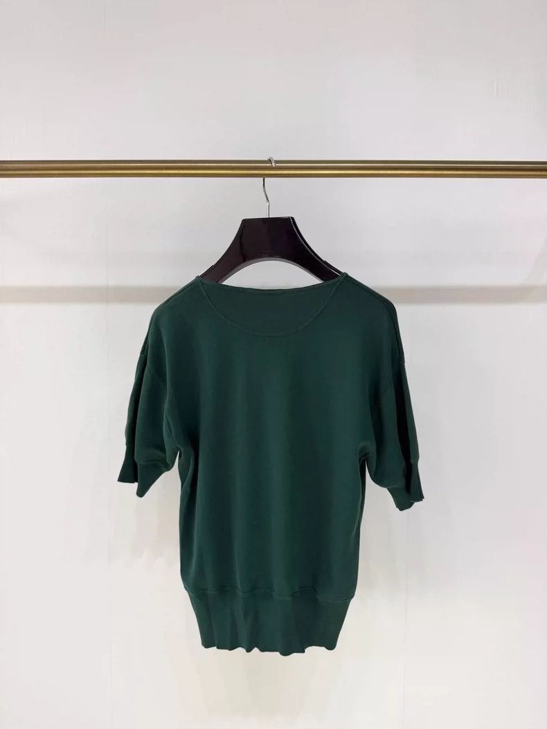 Celine Celine Short Sleeve Knitted Top Size S Size S / US 4 / IT 40 - 2 Thumbnail