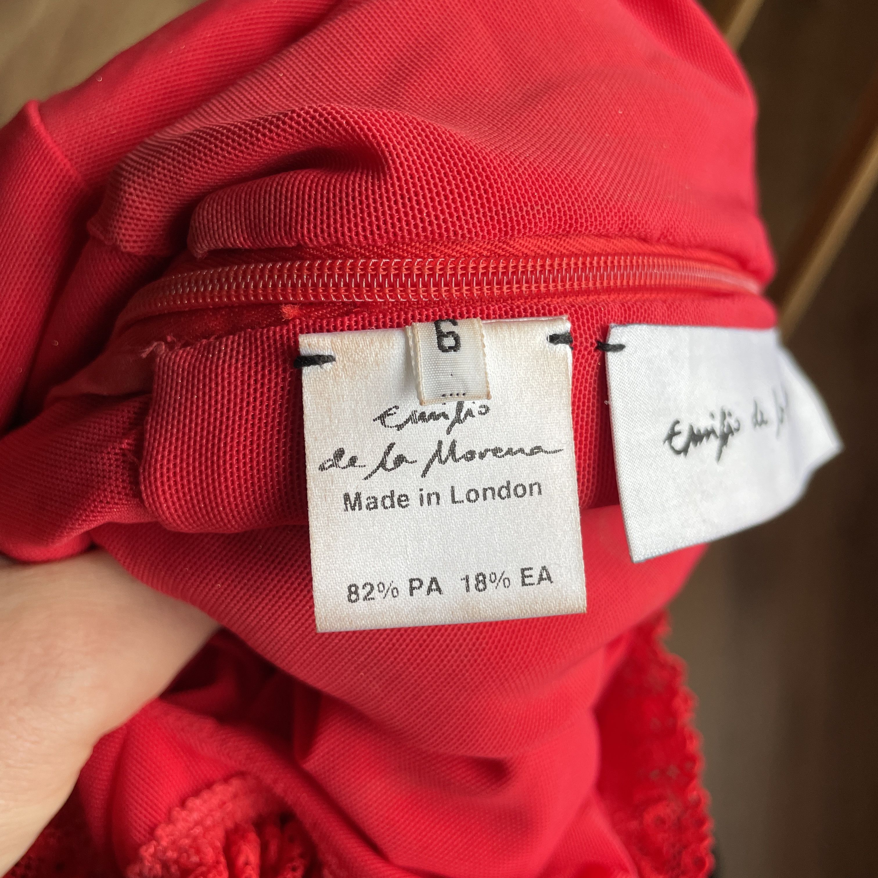 Other Emilio de la Morena Stretch Ruffle Dress Size UK 6 Size XS / US 0-2 / IT 36-38 - 7 Thumbnail