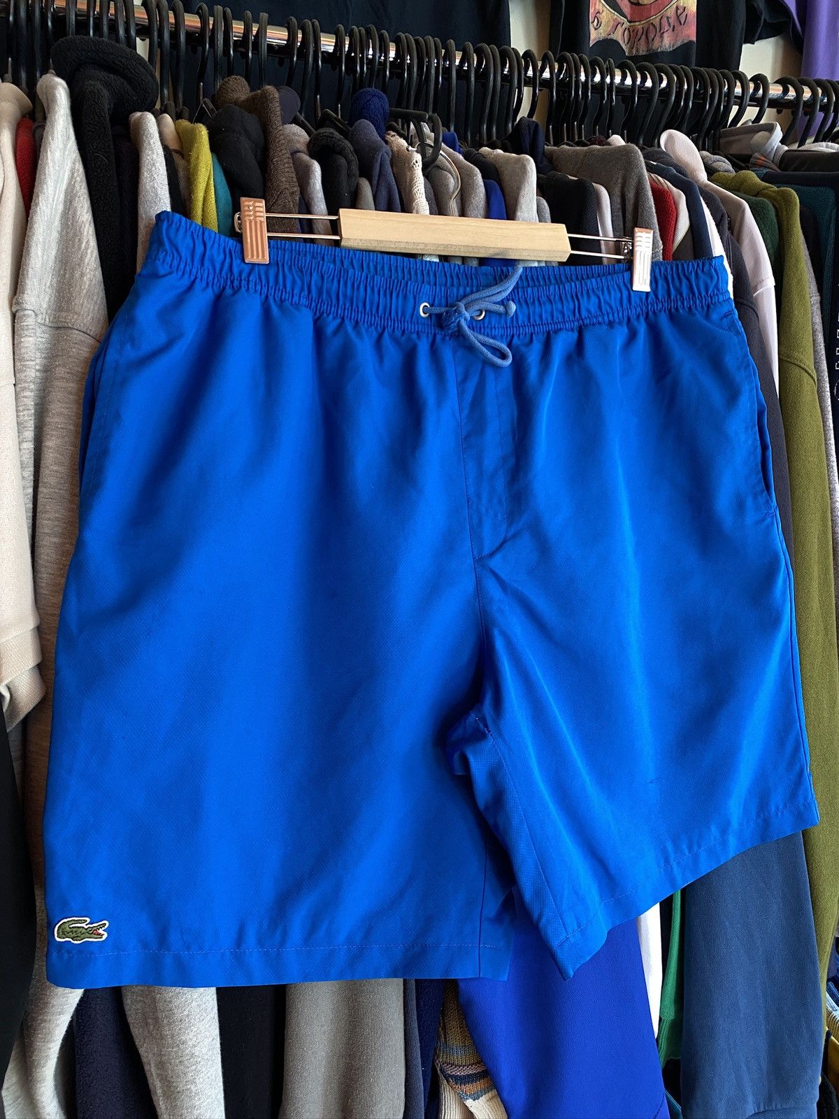 Lacoste VINTAGE LACOSTE SPORT SHORTS Y2k Size US 34 / EU 50 - 2 Thumbnail