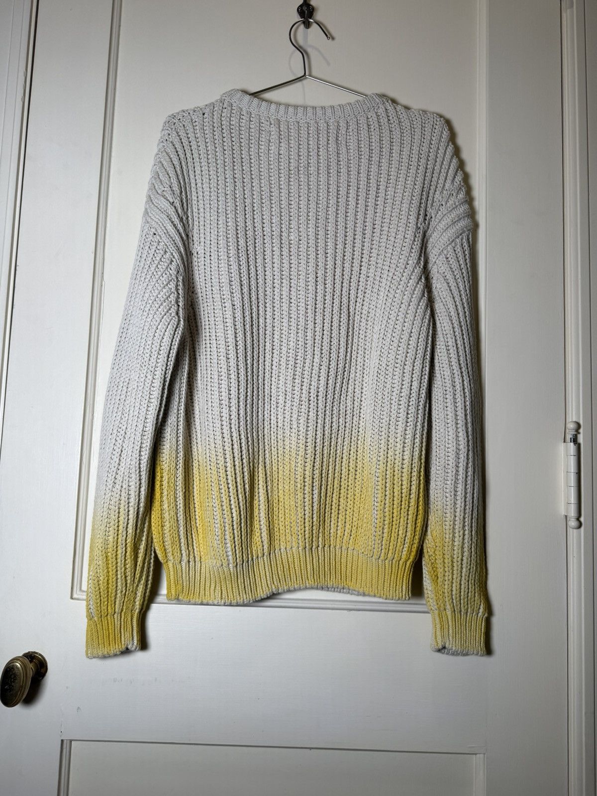 Jacquemus Jacquemus Dégradé Ribbed-Knit Cotton Sweater Size US M / EU 48-50 / 2 - 2 Thumbnail
