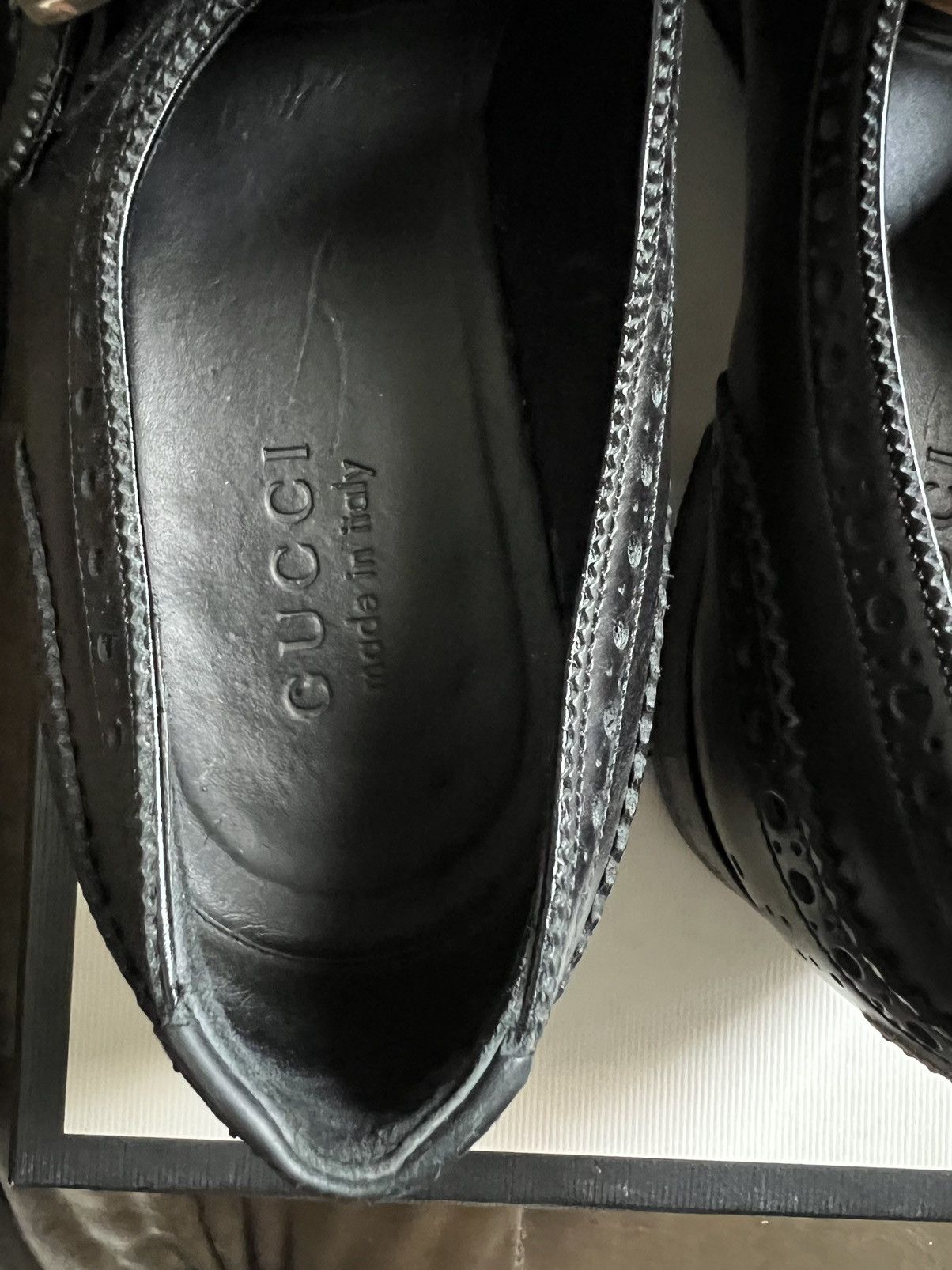 Gucci Queercore Leather Lace Ups Size US 8.5 / EU 41-42 - 7 Thumbnail