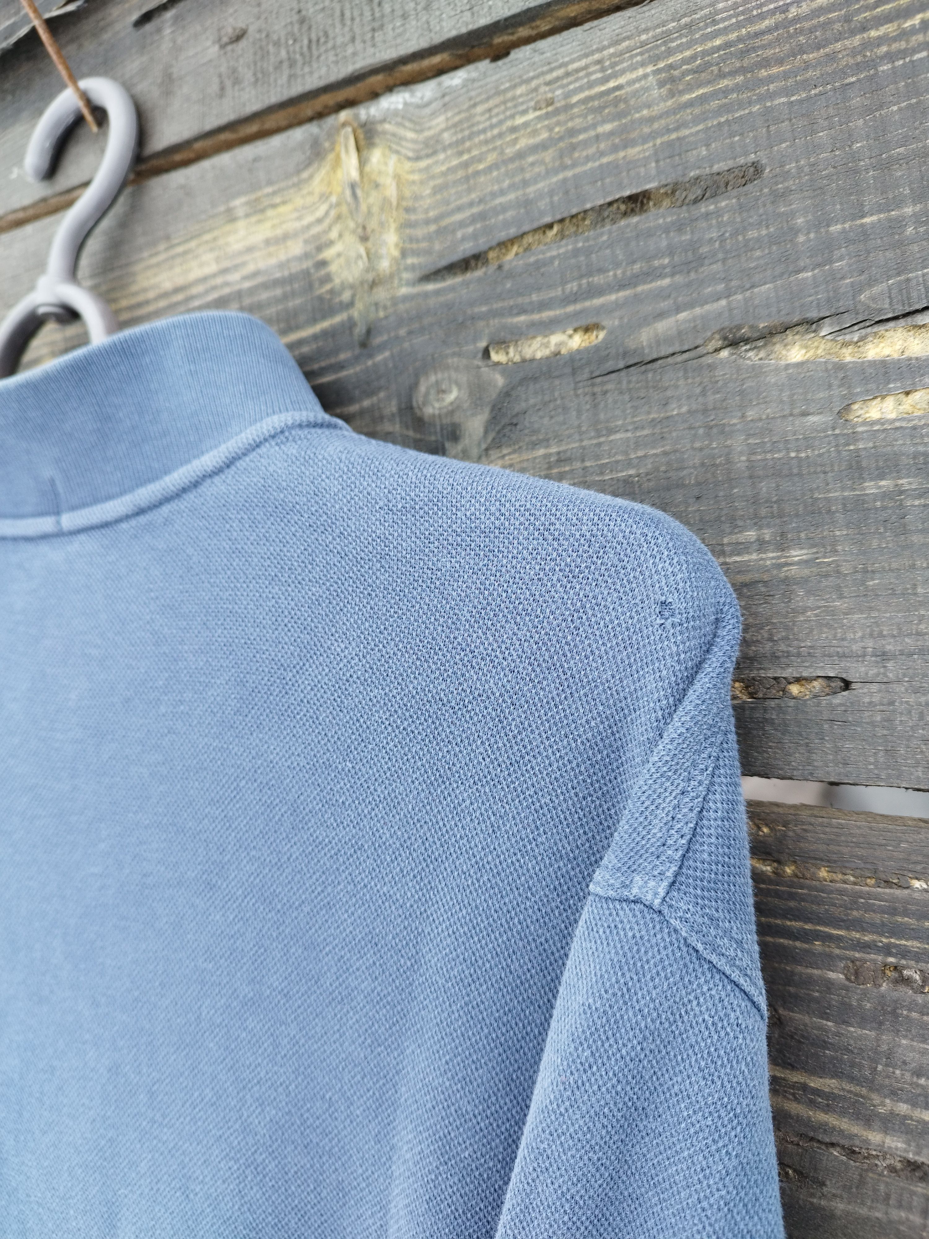 Fred Perry Fred Perry 1/4 Zip Pullover Sweatshirt - Vintage Blue Size US XL / EU 56 / 4 - 11 Thumbnail