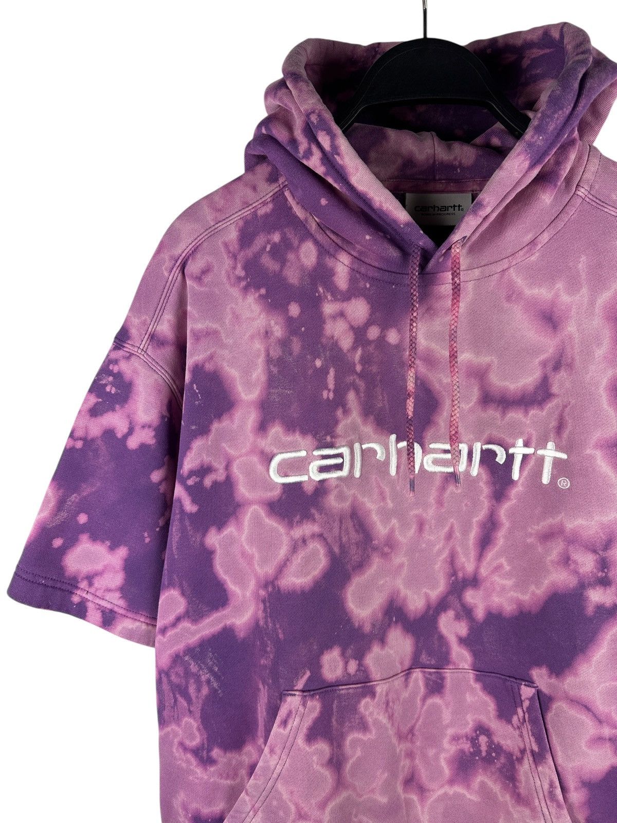 Carhartt Wip Carhartt WIP Embroidered Logo Hoodie Short Sleeve Size US M / EU 48-50 / 2 - 2 Thumbnail