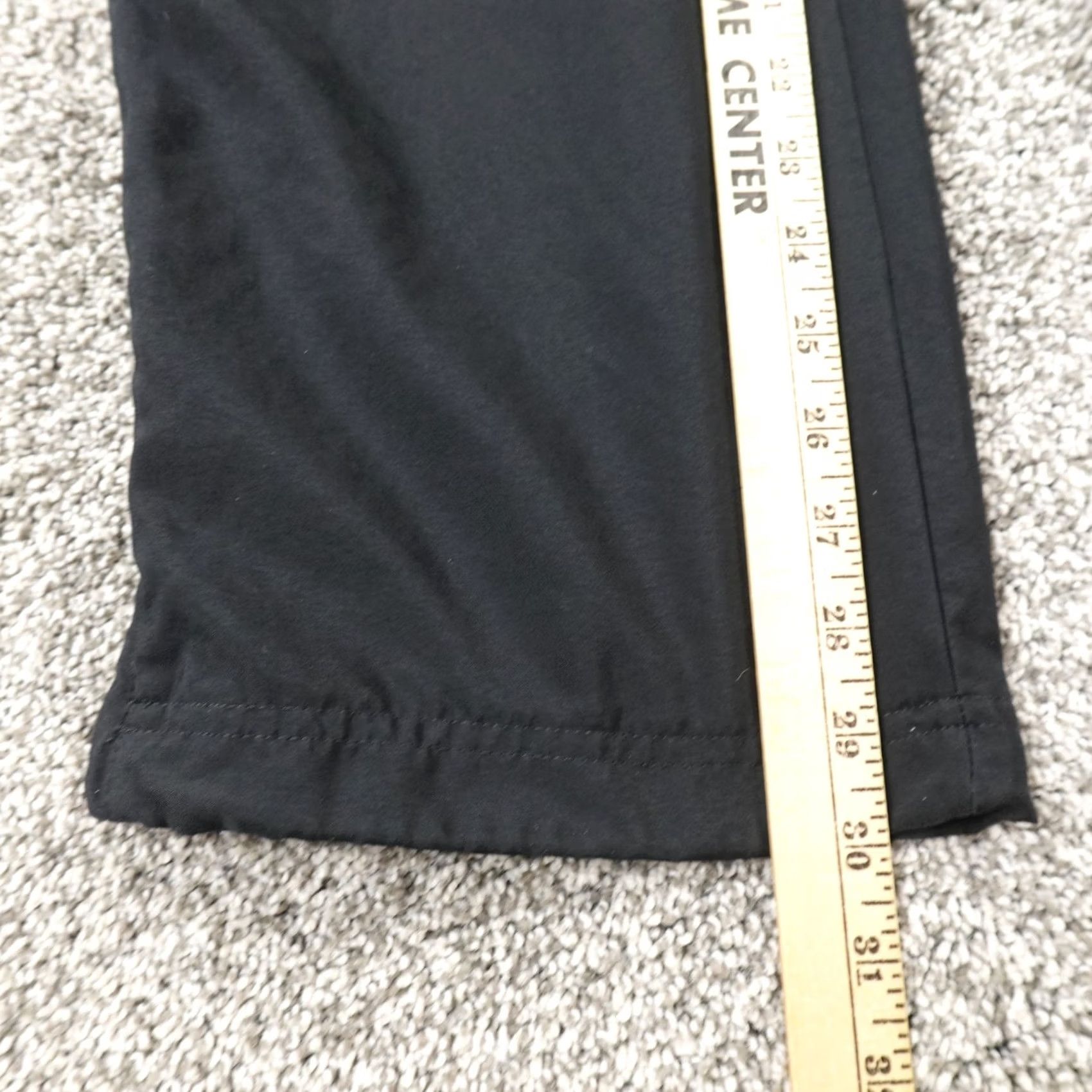 Adidas Adidas Pants Mens S Black Track Warm Up Drawstring Jogger Sweatpants Gym Train Size US 26 / EU 42 - 3 Thumbnail