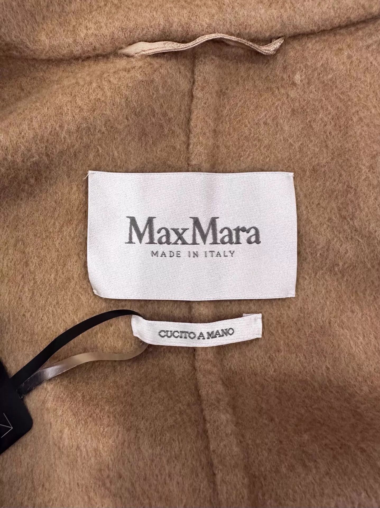 Max Mara MaxMara Women's Brown Cashmere Overcoat 38 New Size S / US 4 / IT 40 - 6 Thumbnail
