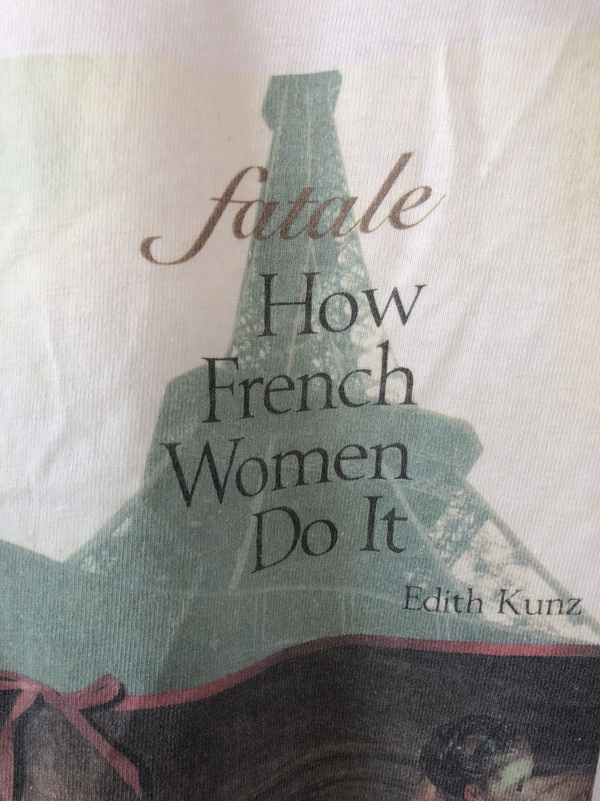 Vintage Vintage 90s Edith Kunz fatale Novel Tee Size US XL / EU 56 / 4 - 4 Thumbnail