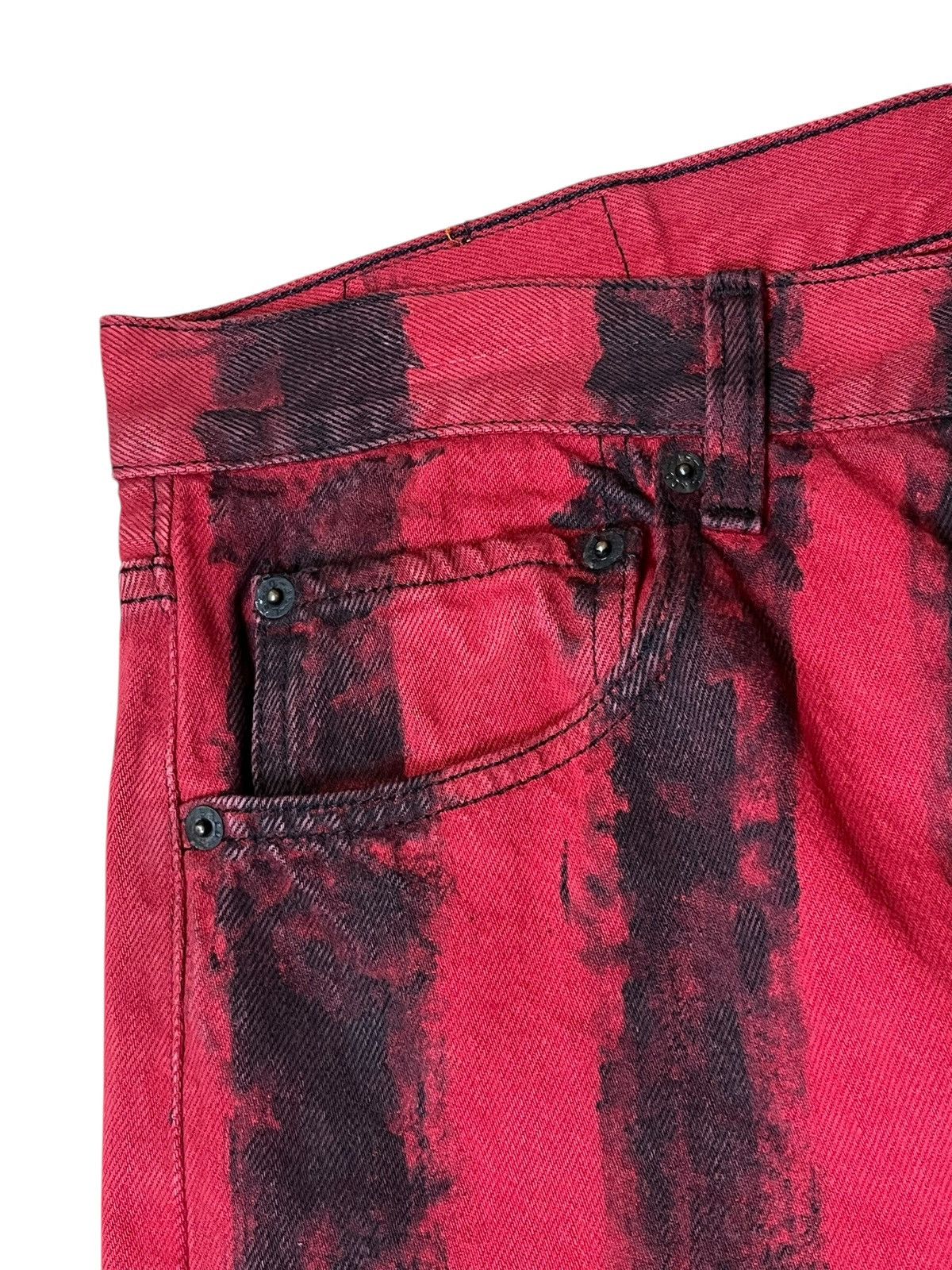 Levi's Vintage Clothing VINTAGE 90s LEVI’S 501 CUSTOM PRISONER INSPIRED ROBINS JEANS Size US 34 / EU 50 - 6 Thumbnail