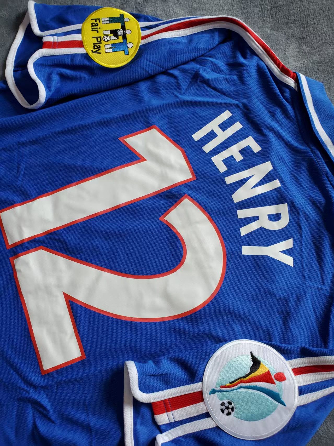 Other 2000 France 12 Thierry Henry Jersey Size US XL / EU 56 / 4 - 3 Thumbnail