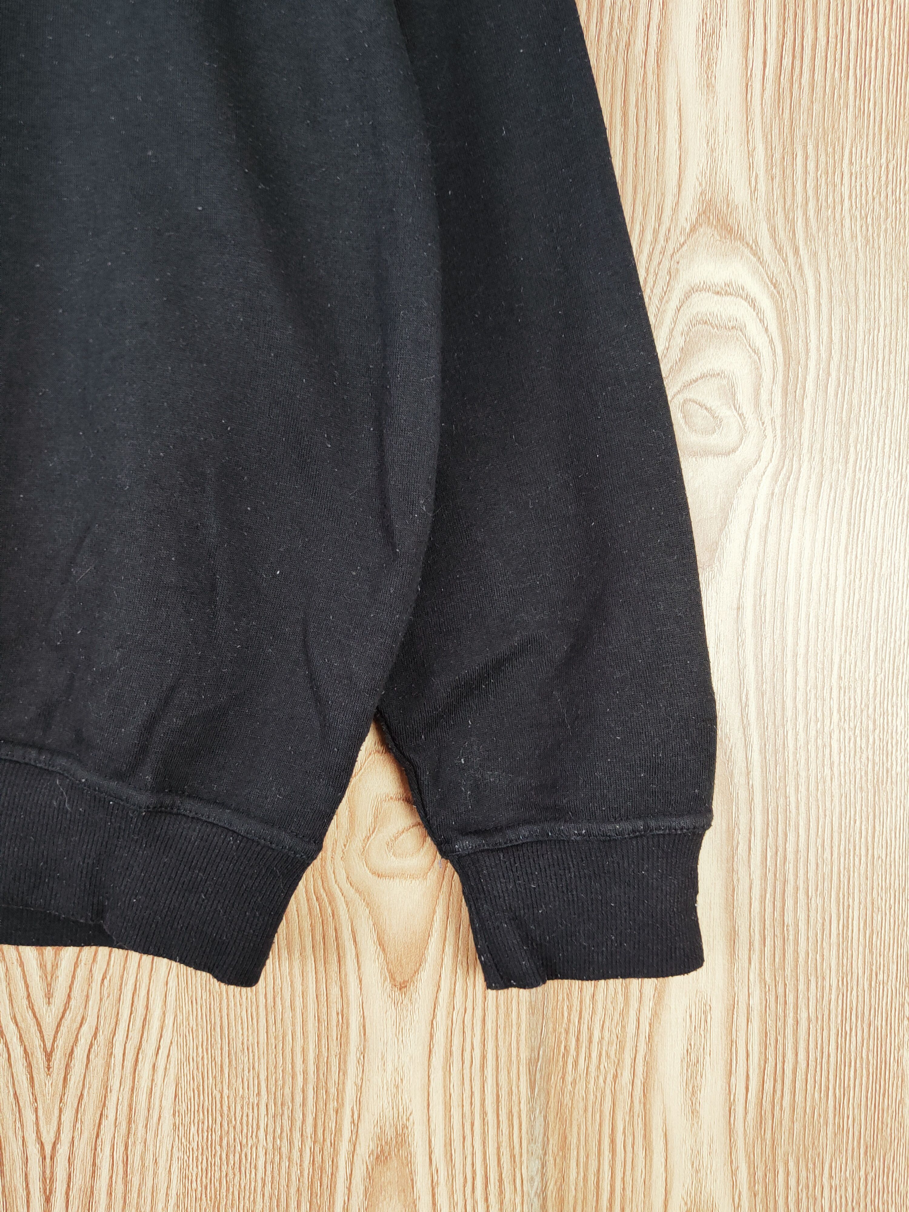 Fila × Japanese Brand × Vintage VINTAGE 💥 Fila Black Sweatshirts (SIMPLE PLAIN SWEATSHIRT) Size US L / EU 52-54 / 3 - 7 Thumbnail