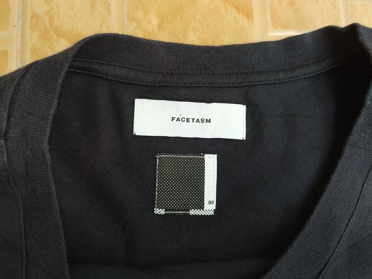 Facetasm FACETASM OVERSIZE BLACK T-SHIRT Size US L / EU 52-54 / 3 - 3 Thumbnail