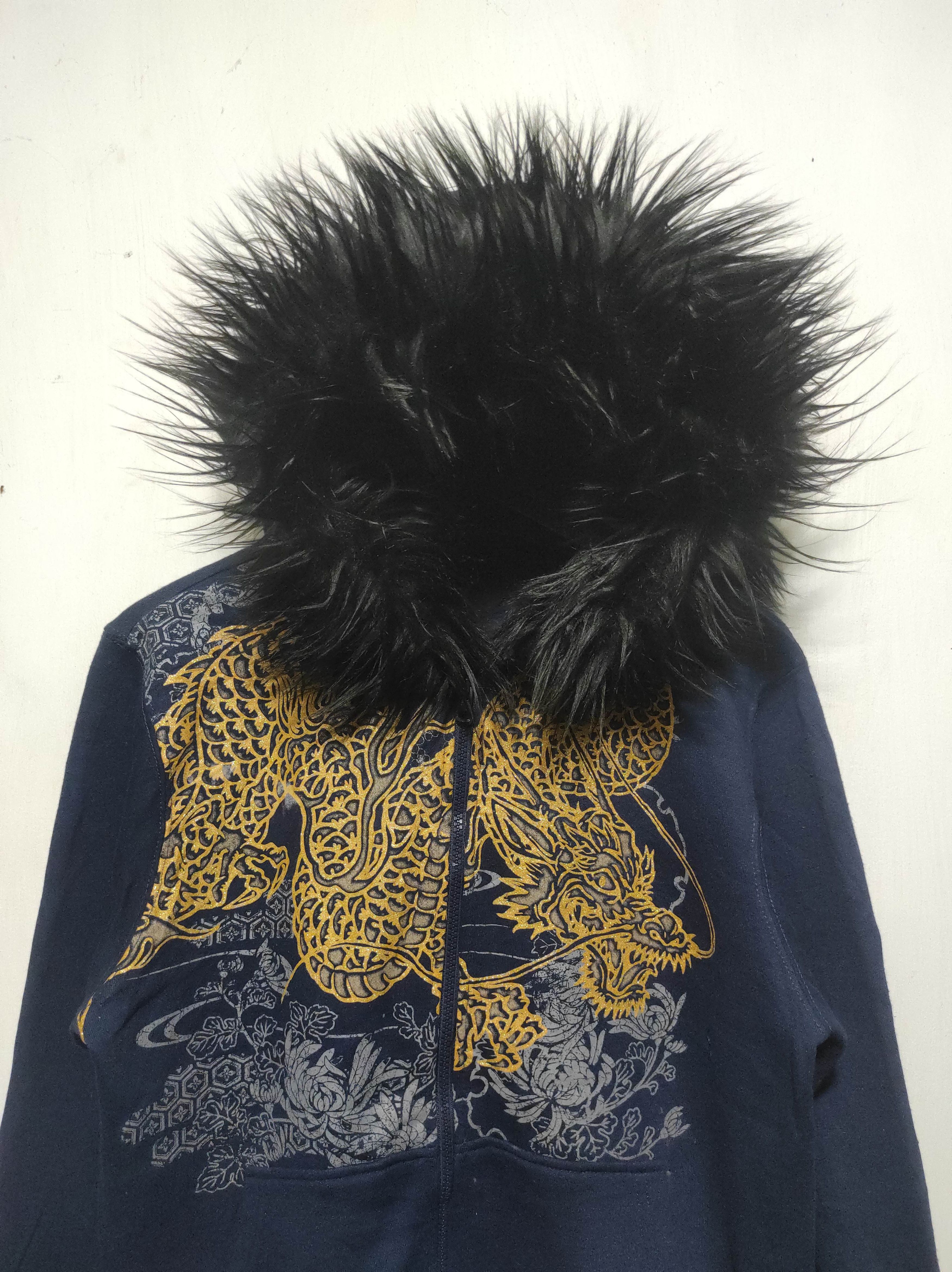 If Six Was Nine Oblo Sukajan Dragon Zip Fur Hoodie IfSixWasNine LGB style Size US M / EU 48-50 / 2 - 4 Thumbnail