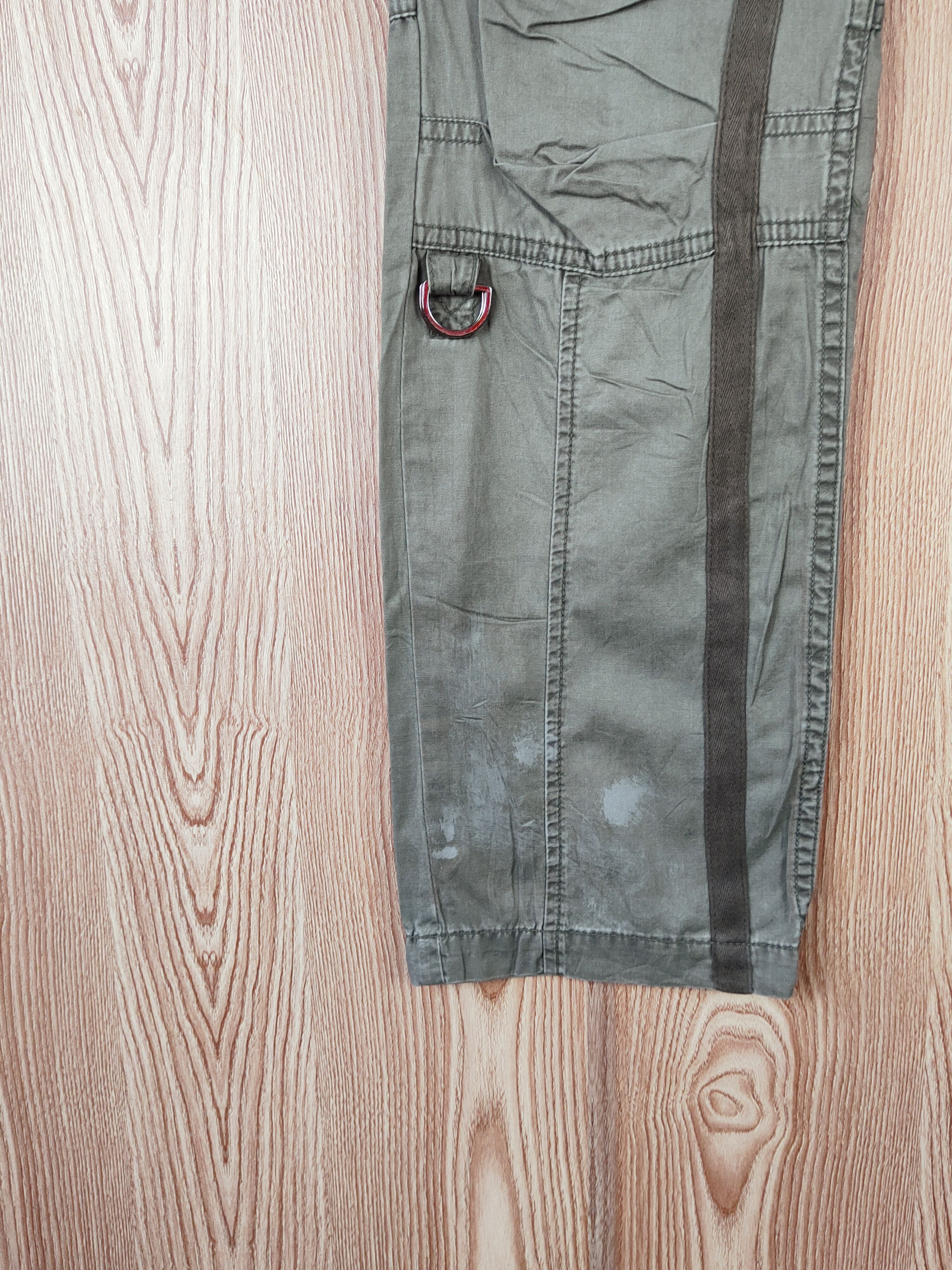 JACKROSE Vintage 💥Jack Rose Green Multi Tactical pocket Cargo Pants Size 30" / US 8 / IT 44 - 4 Thumbnail