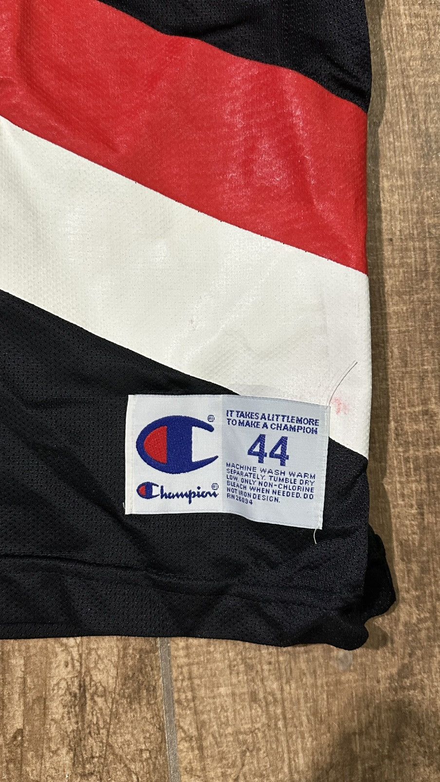 Champion VTG NBA CHAMPION 44 Sebastian Telfair Portland #31 Jersey Size US M / EU 48-50 / 2 - 5 Thumbnail