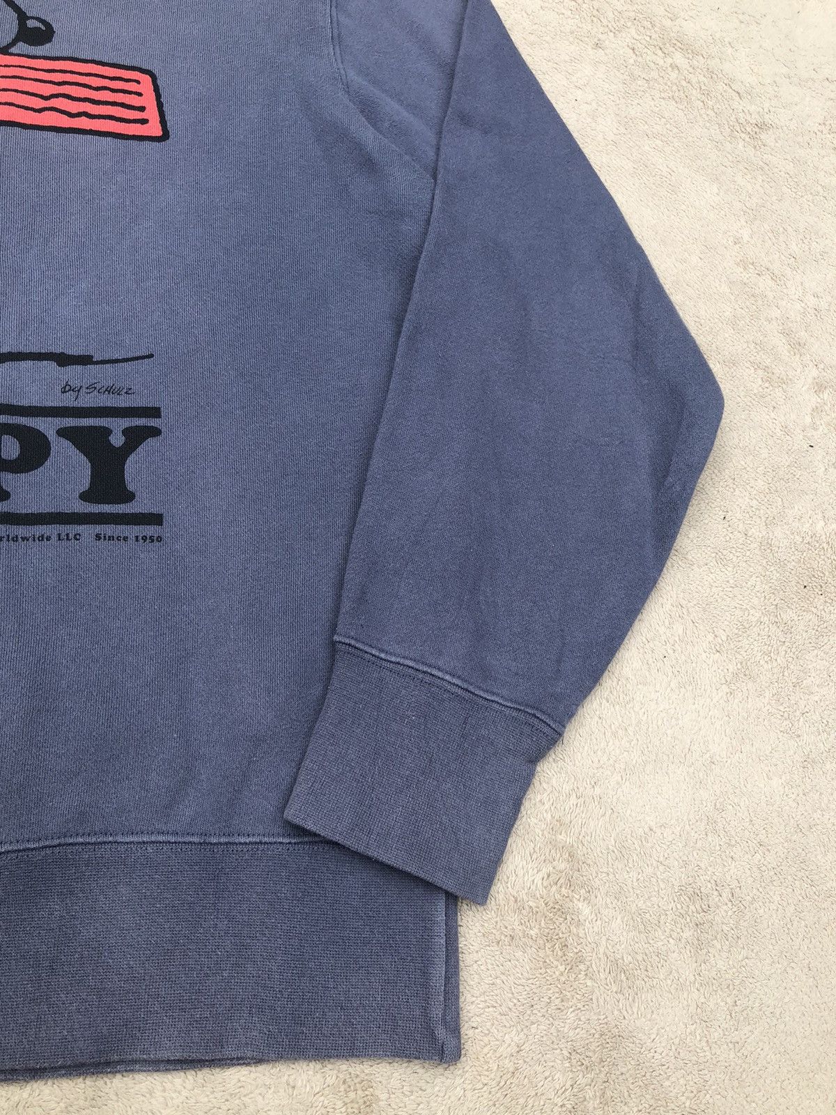 Cartoon Network × Japanese Brand × Vintage Vintage Snoopy Peanut Big Image Sweatshirt Size US M / EU 48-50 / 2 - 6 Thumbnail