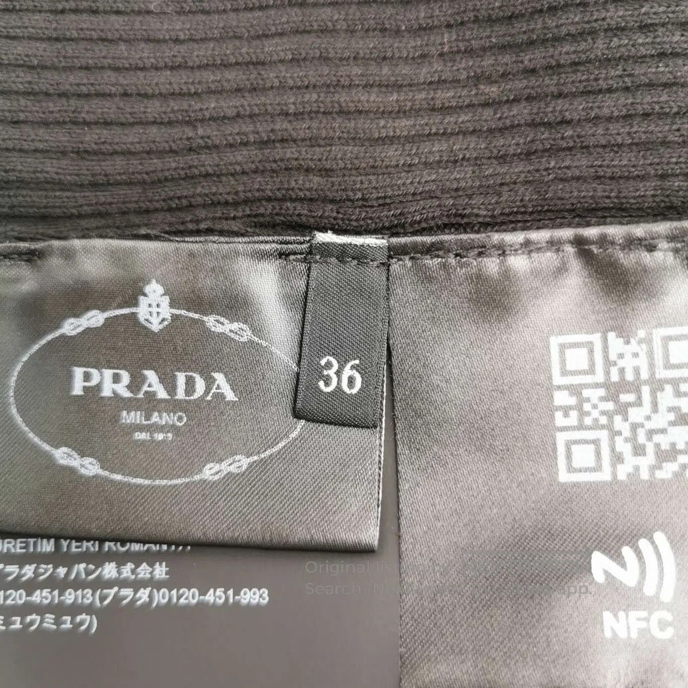 Prada Prada Black Turtleneck Long Sleeve Knit Top . Size XXS / US 00 / IT 34 - 5 Thumbnail