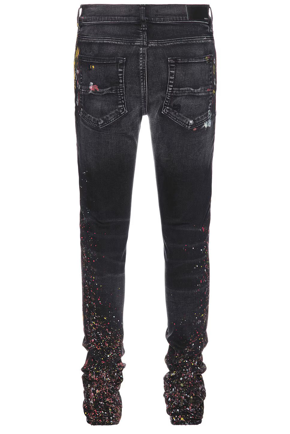 Amiri o1orln1125 Painter Skinny Jeans in Black Size US 34 / EU 50 - 2 Thumbnail