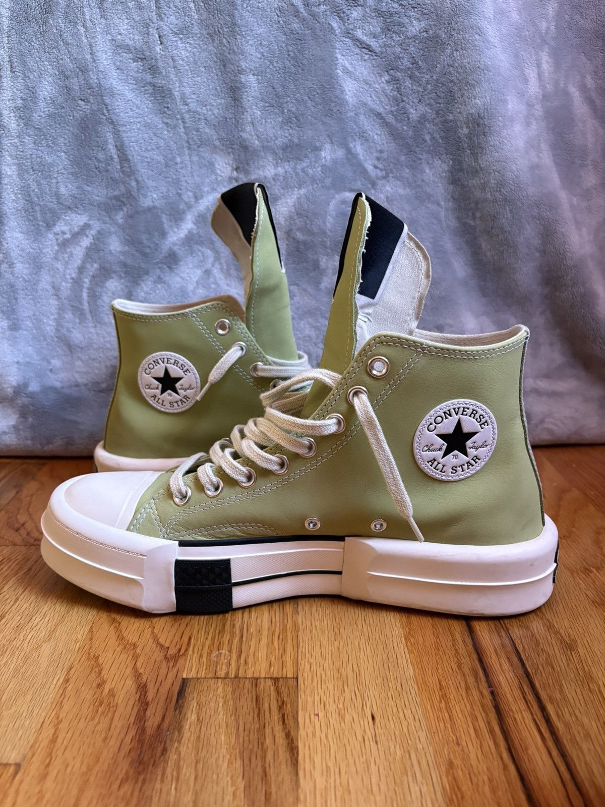 Converse 1/1 SAMPLE Converse Rick Owens DRKSHDW DRKSTAR Chuck 70 High Size US 9 / EU 42 - 2 Thumbnail