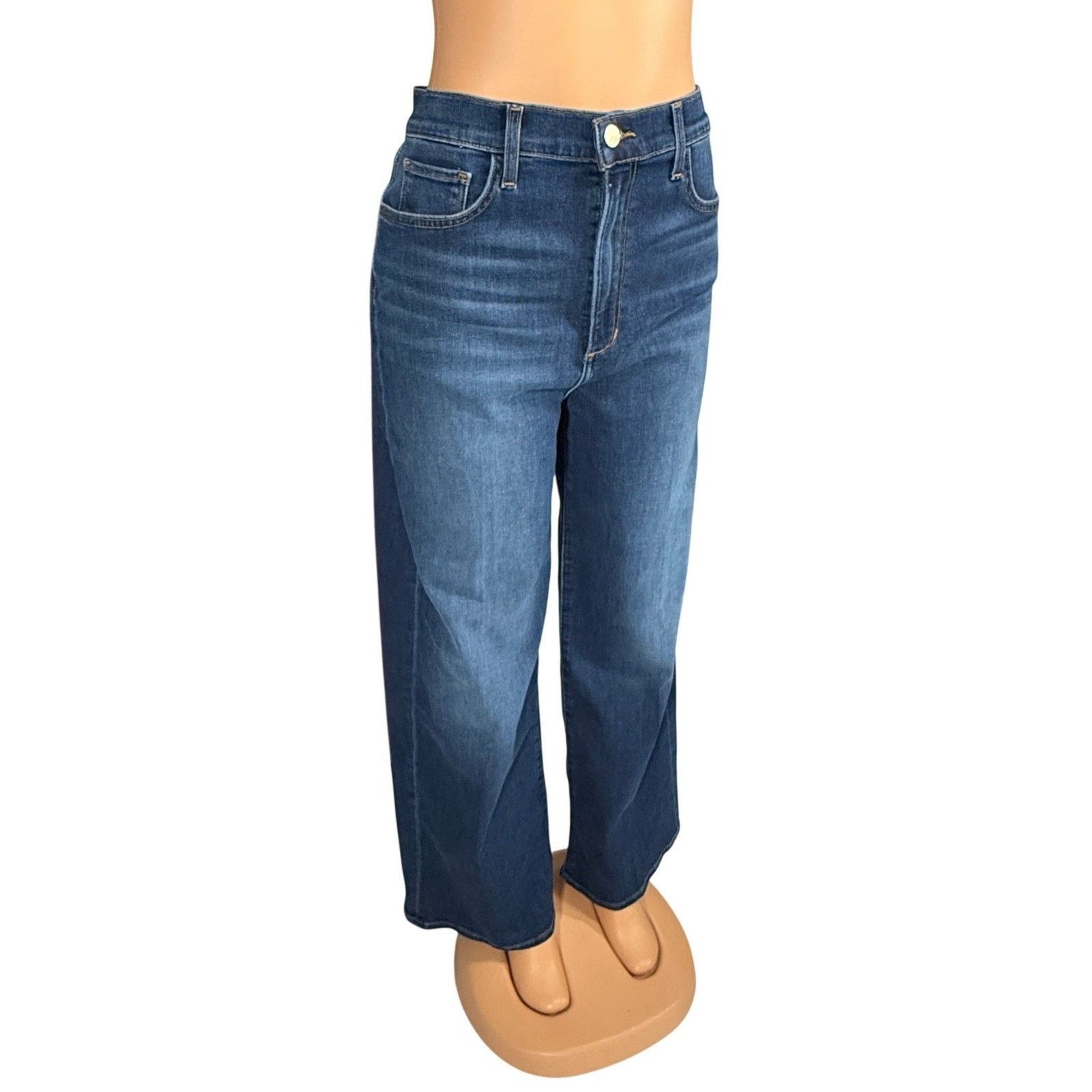 Joe's Joes Jeans The Mia Petite Wide Leg High Rise Jeans Size 31 Size 31" - 2 Thumbnail