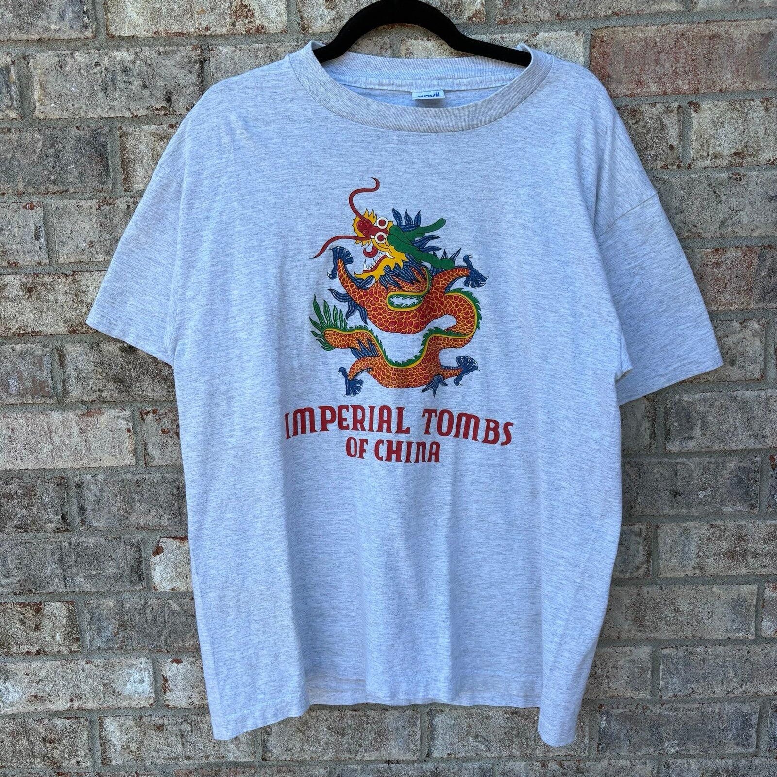 Anvil Vintage 90s “Imperial Tombs of China” tee Size US XL / EU 56 / 4 - 7 Thumbnail