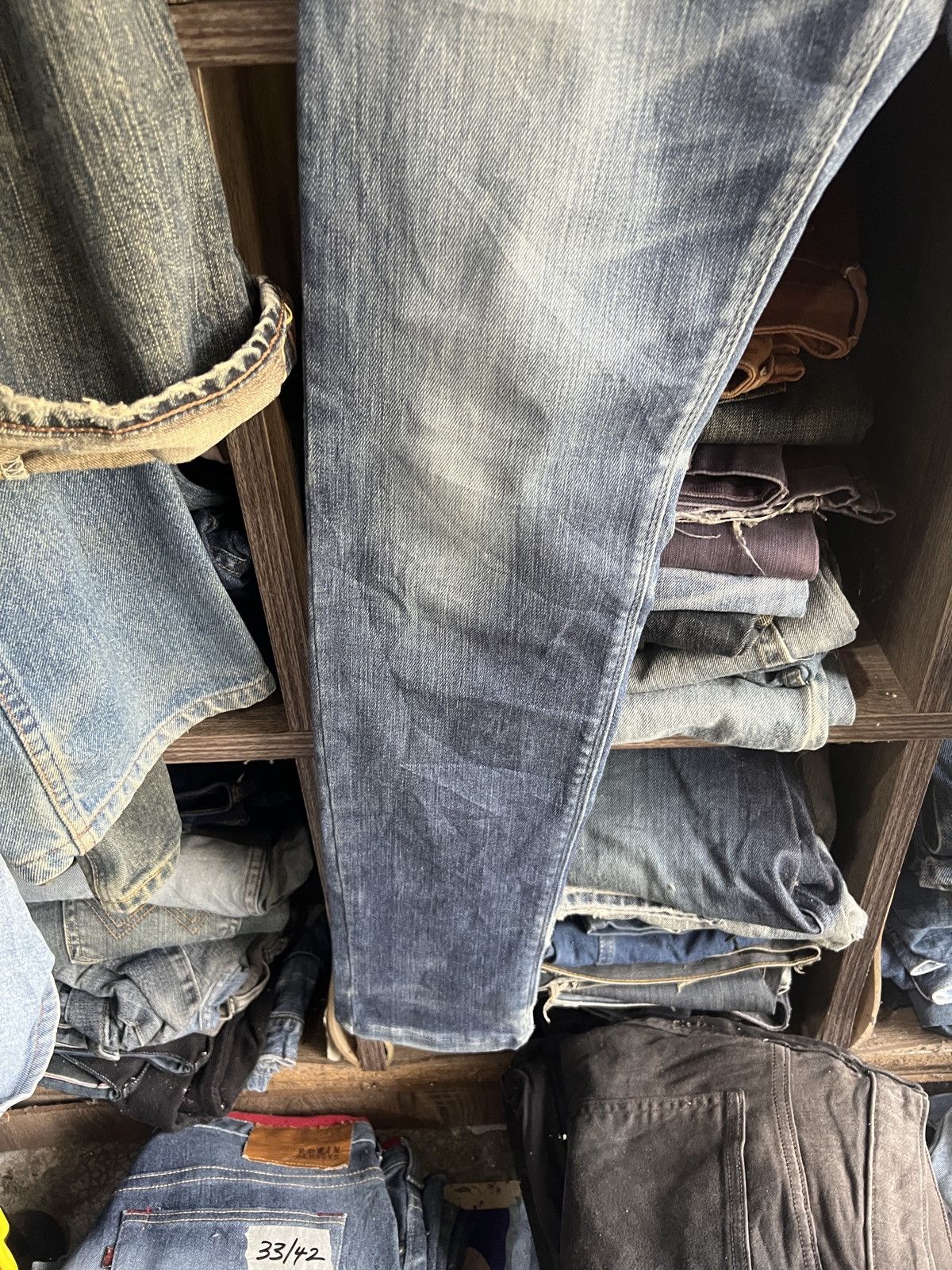 Edwin 🔥Stretchable Edwin Jerseys Flared Denim Size US 33 - 7 Thumbnail