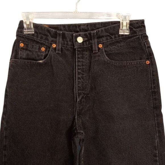 Levi's Levis 512 Womens 8 Reg M 29 x 28 Slim Fit Straight Leg Jeans Size 29" - 3 Thumbnail