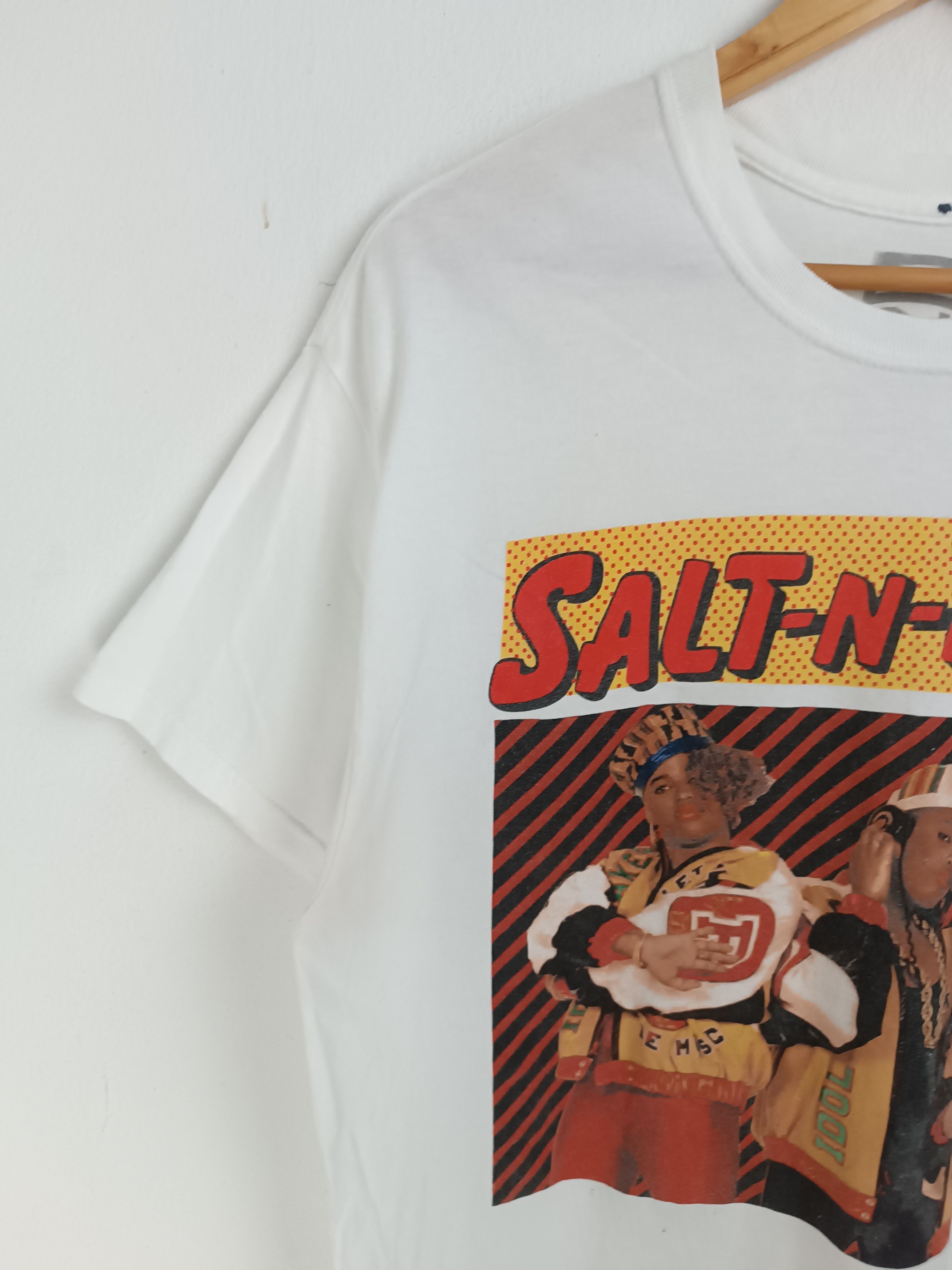 Rap Tees VINTAGE SALT N PEPA RAP HIP HOP TEE TLC MISSY SNOOP Size US L / EU 52-54 / 3 - 7 Thumbnail