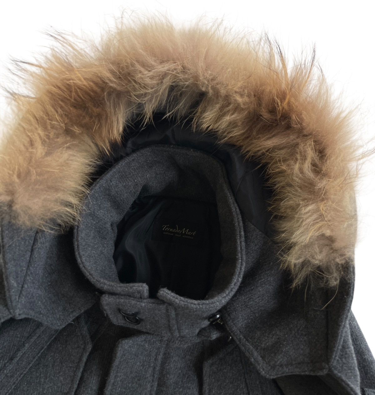 Tornado Mart AW15 Tornado Mart Real Fur Bono Hooded Parka Size US S / EU 44-46 / 1 - 7 Thumbnail
