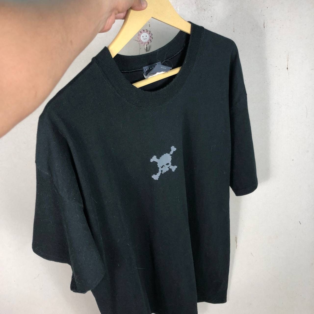 Oakley Vintage Oakley Jan Jan Park Skull Centre Black Tee Size US XL / EU 56 / 4 - 5 Thumbnail