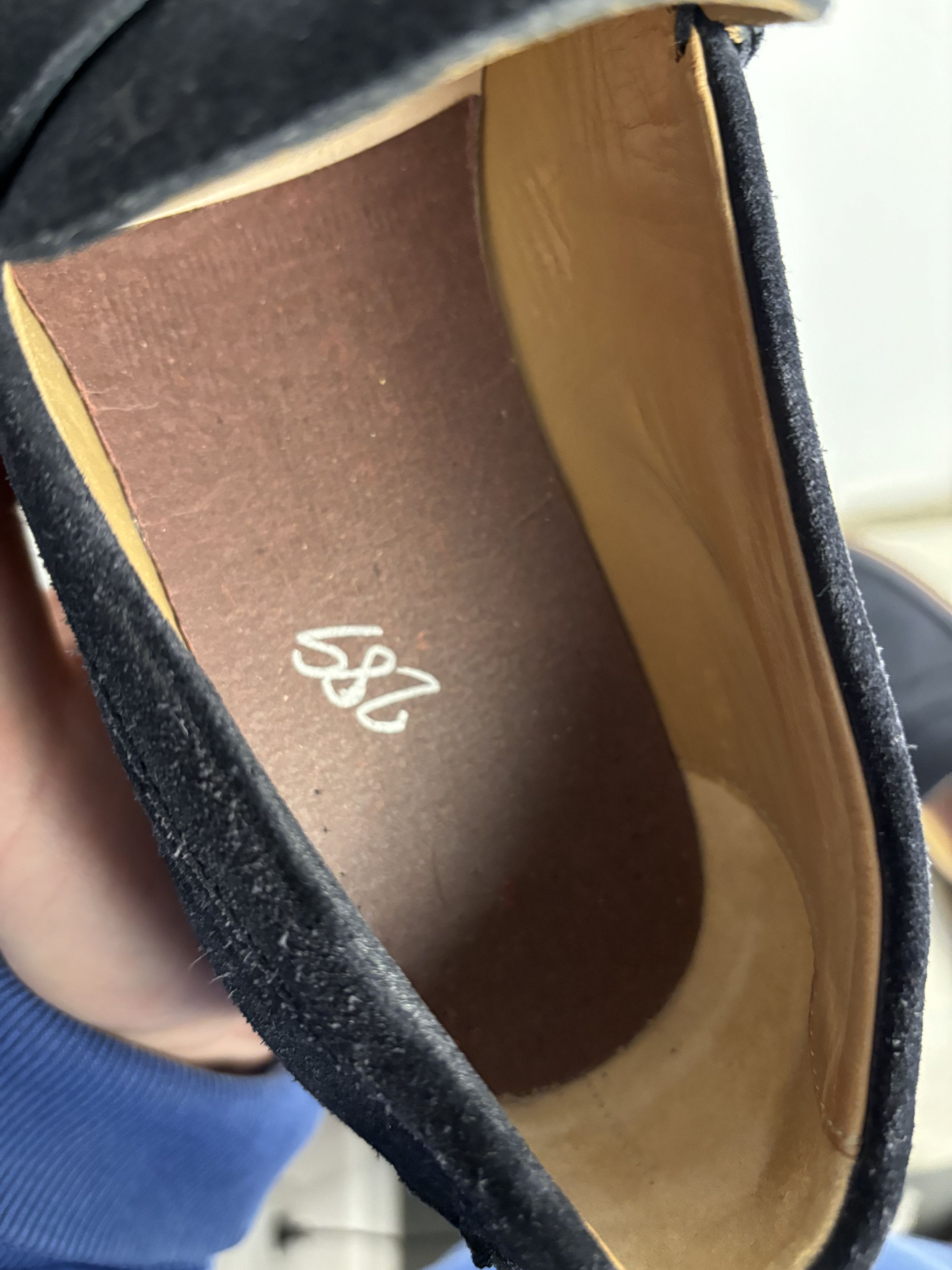 Tod's Tod's Navy Suede Loafers Size US 7 / EU 40 - 9 Thumbnail