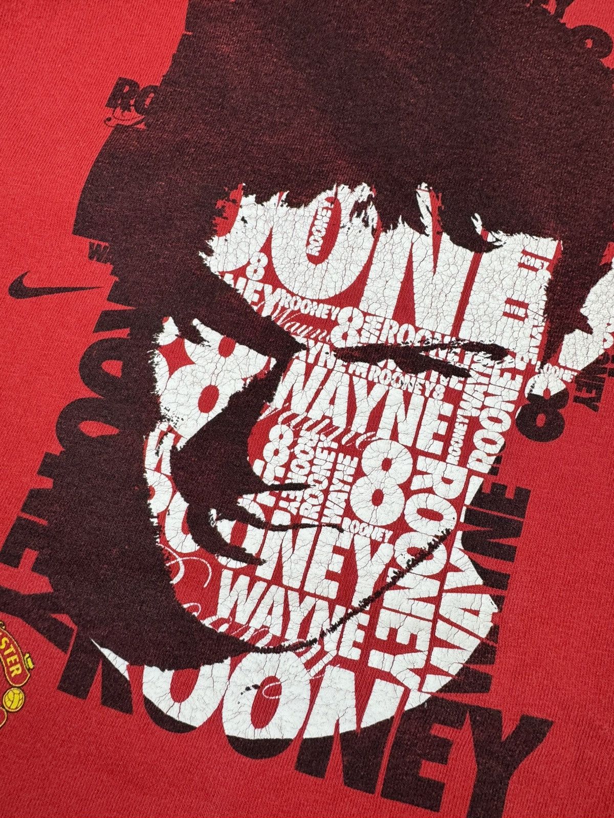 Nike Vintage 90s Nike manchester united rooney blokecore soccer Size US XL / EU 56 / 4 - 8 Thumbnail