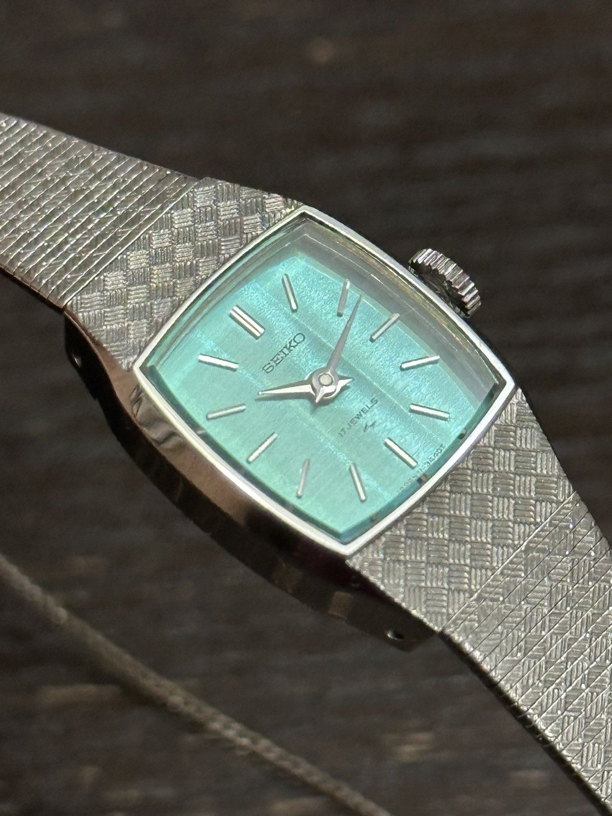 Seiko 1975 Seiko Manual Wind "Tiffany Dial" Rarest Steel Watch Size ONE SIZE - 8 Thumbnail