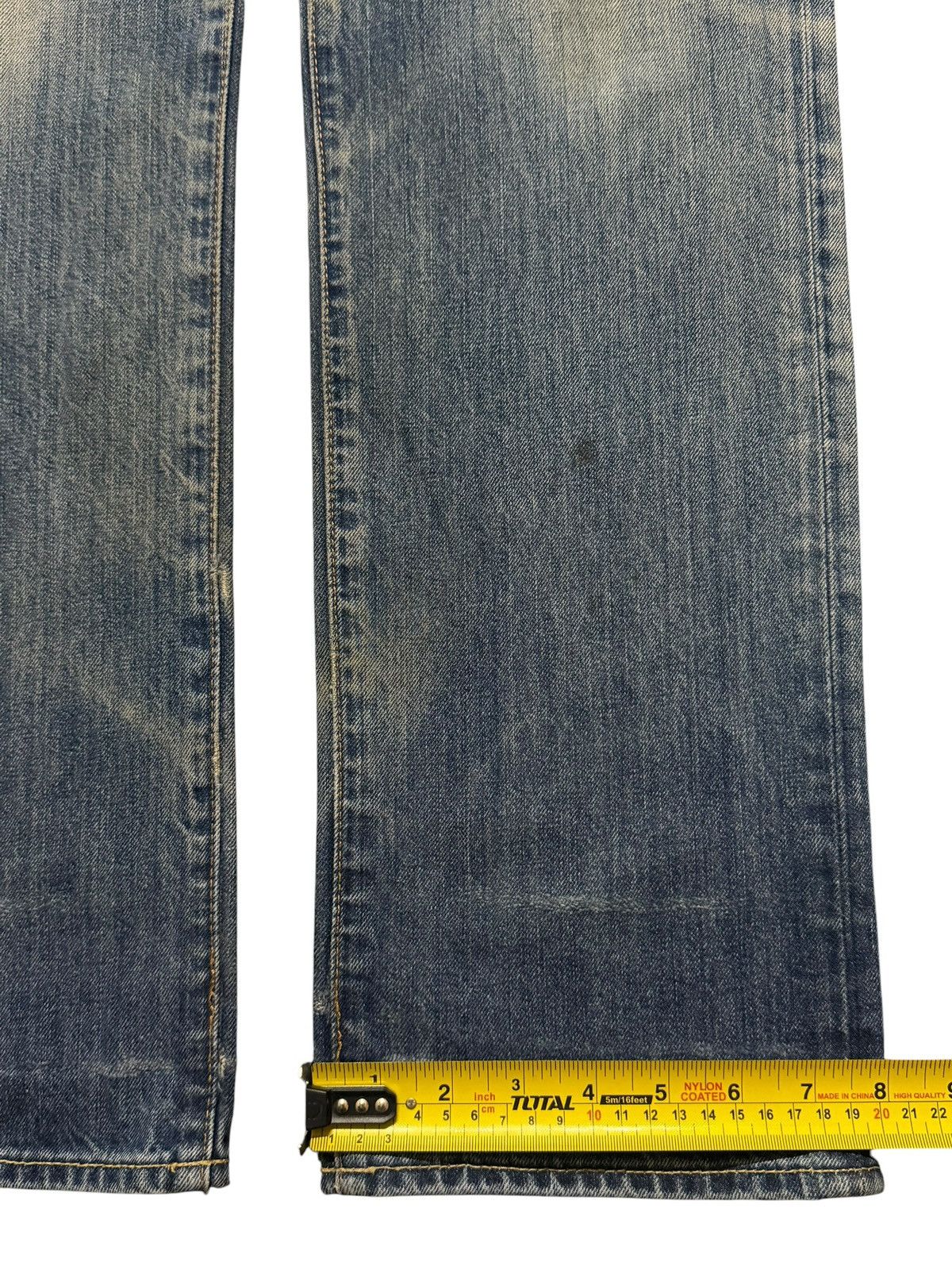 Abercrombie & Fitch Vintage 90s Abercrombie & Fitch Faded Distress Straight Leg Size US 32 / EU 48 - 13 Thumbnail