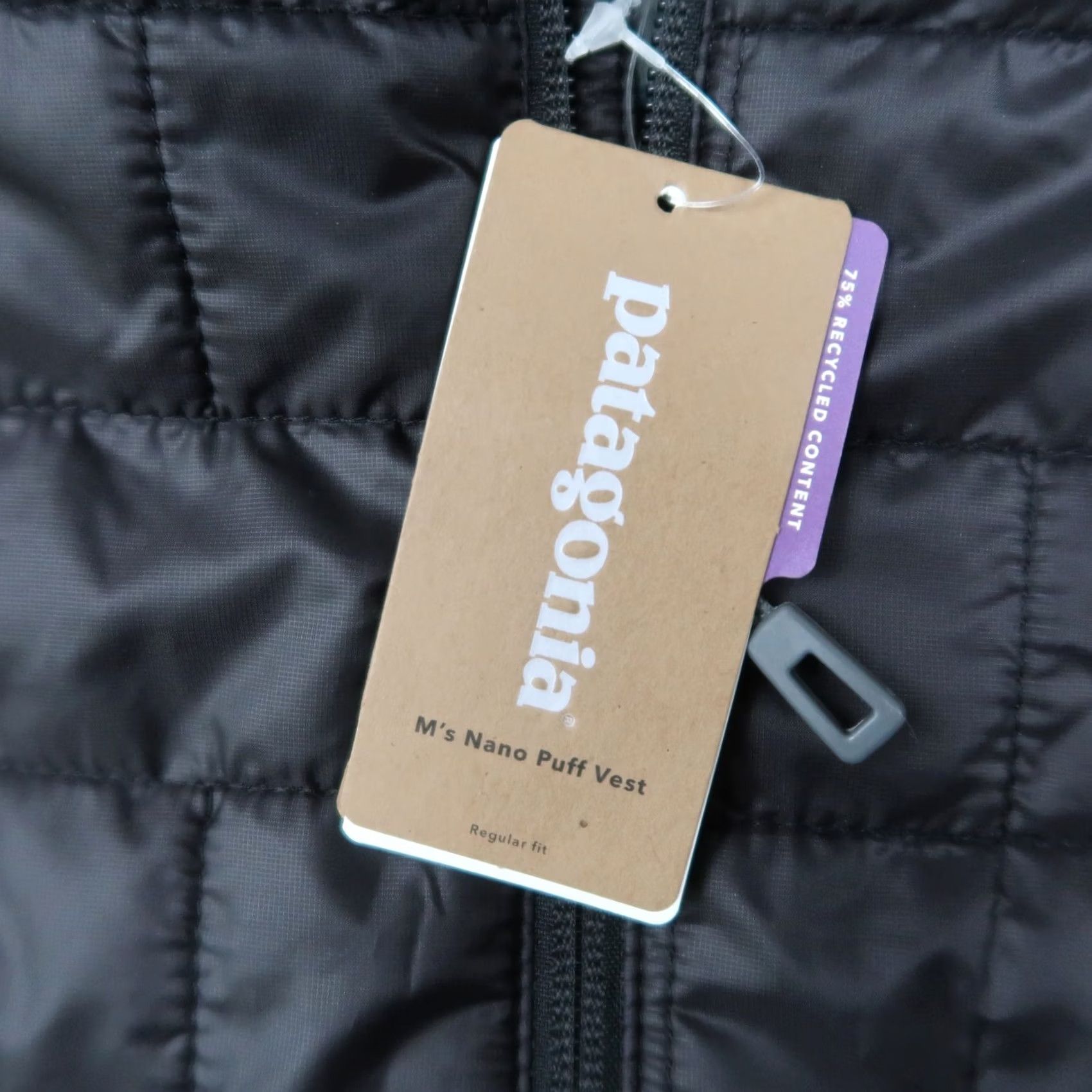 Patagonia Patagonia Nano Puff Vest Mens S Small Black Full Zip Embroidered NWT Size US S / EU 44-46 / 1 - 3 Thumbnail