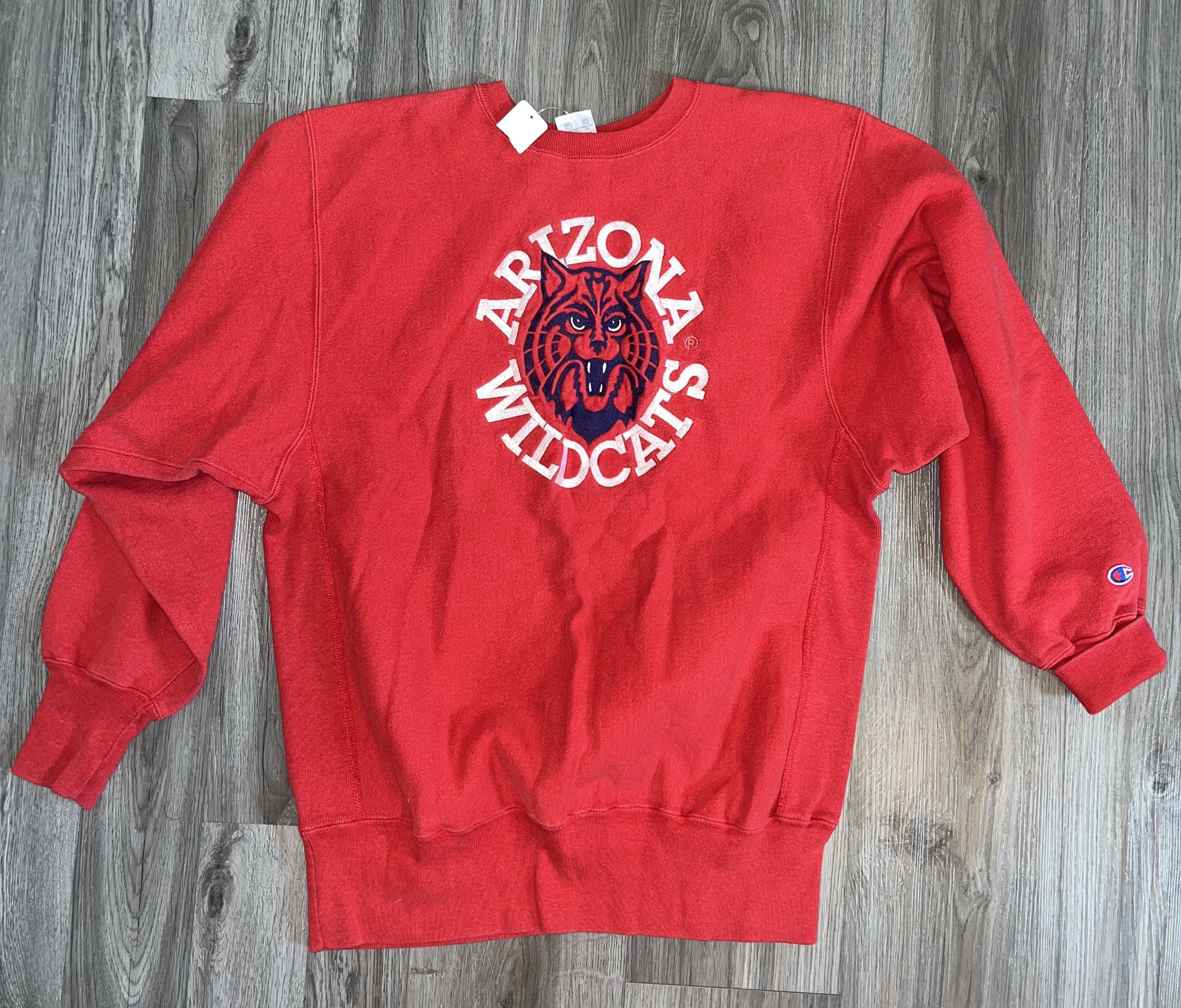 Vintage Champion Reverse Weave Crewneck - Arizona Wildcats