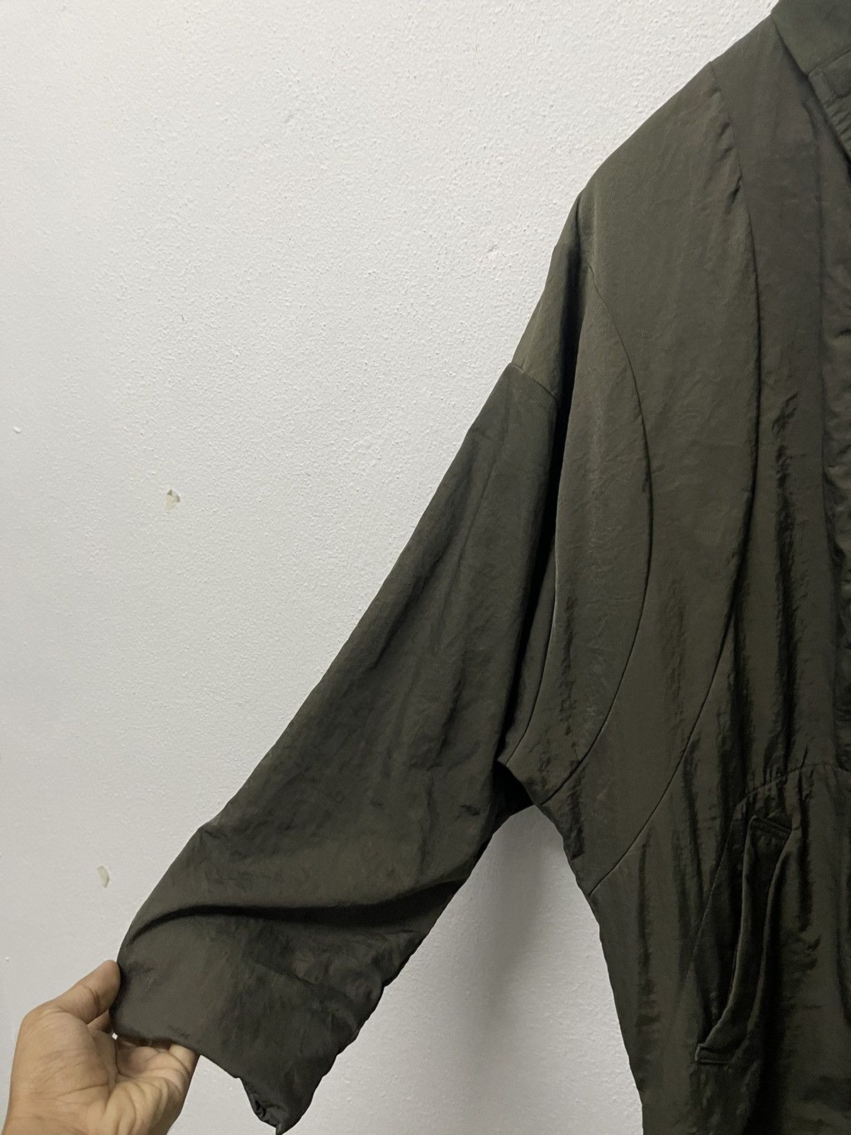 Yohji Yamamoto 1990s Y’S COLLECTION YOHJI YAMAMOTO BUTTON UP JACKET Size US L / EU 52-54 / 3 - 10 Thumbnail