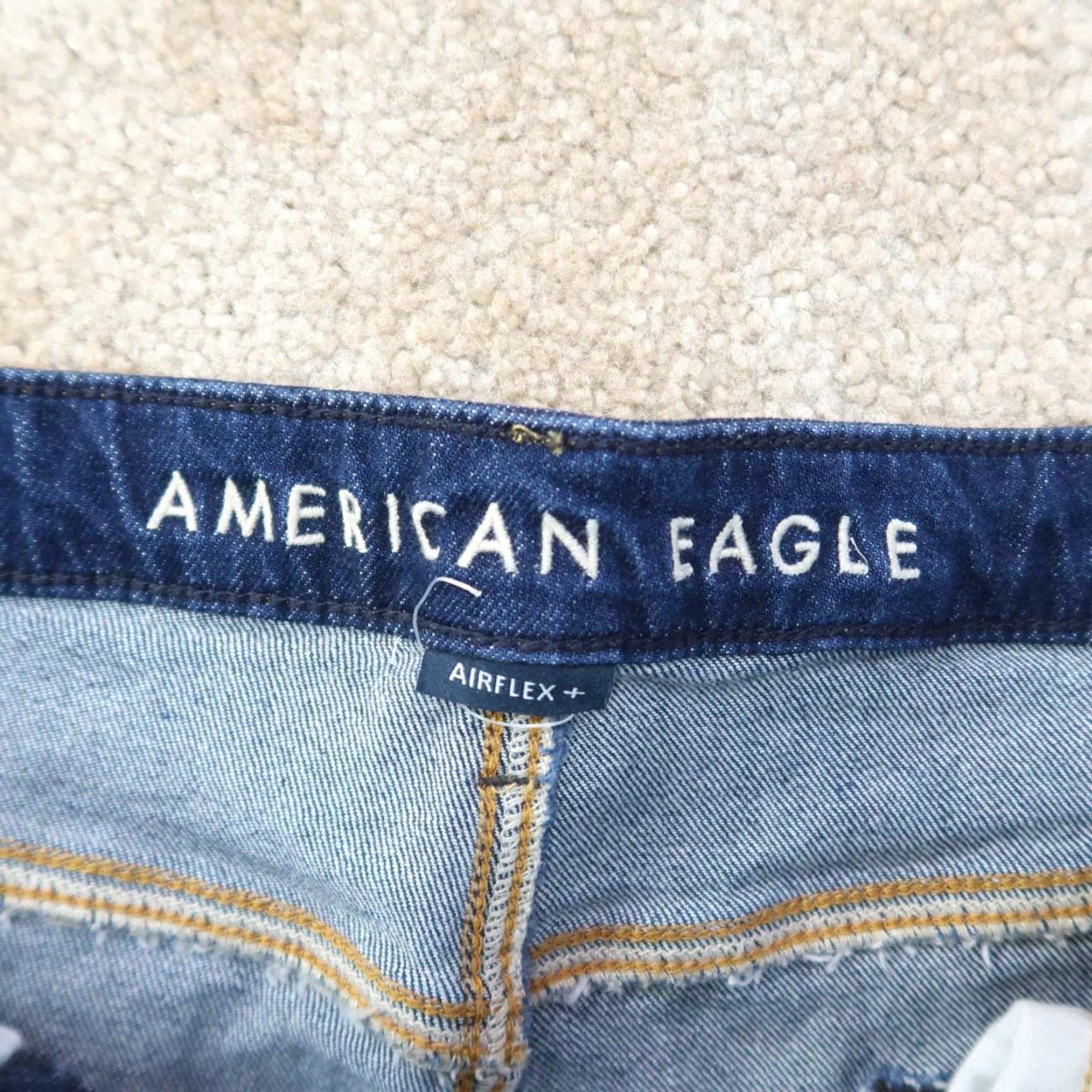 American Eagle Outfitters American Eagle Original Straight Jeans Men’s 40x34 Airflex Denim stretch Size US 40 / EU 56 - 3 Thumbnail