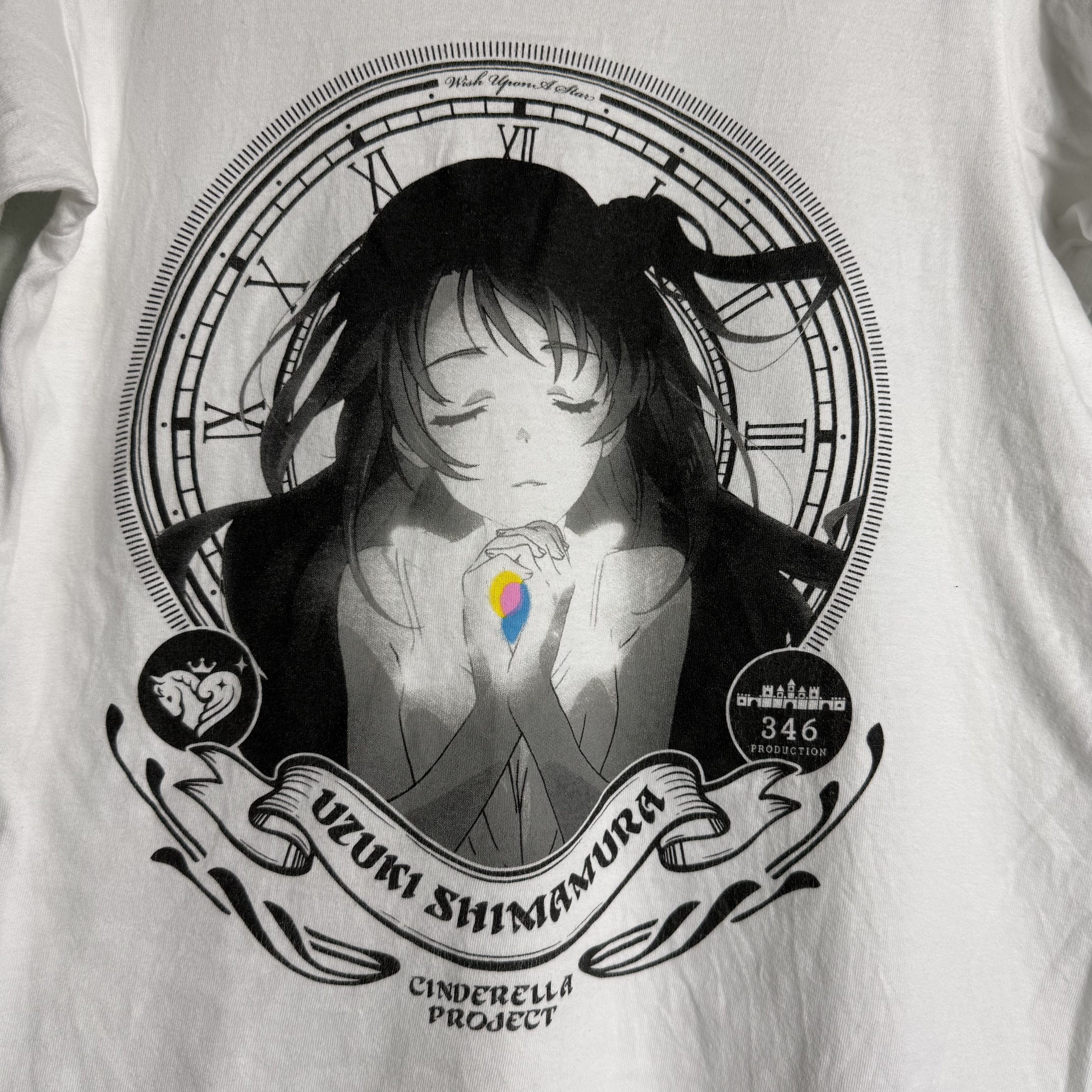 Anime 🔥RARE🔥Uzuki Shimamura Cinderella Anime Cospa T-shirt Size US M / EU 48-50 / 2 - 2 Thumbnail