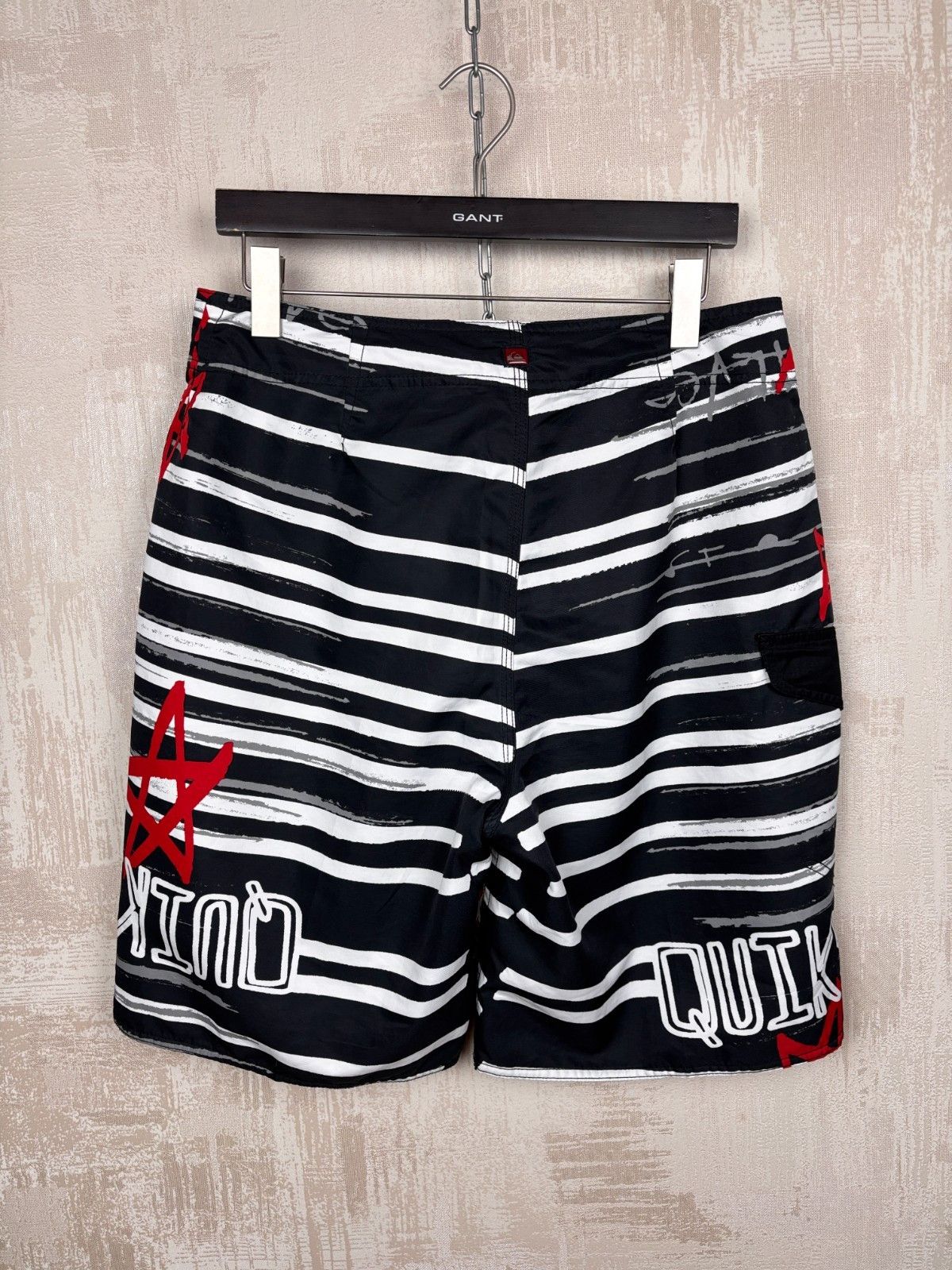 Quiksilver Quiksilver Board Shorts Swim Striped Stars Surfer Size US 34 / EU 50 - 7 Thumbnail