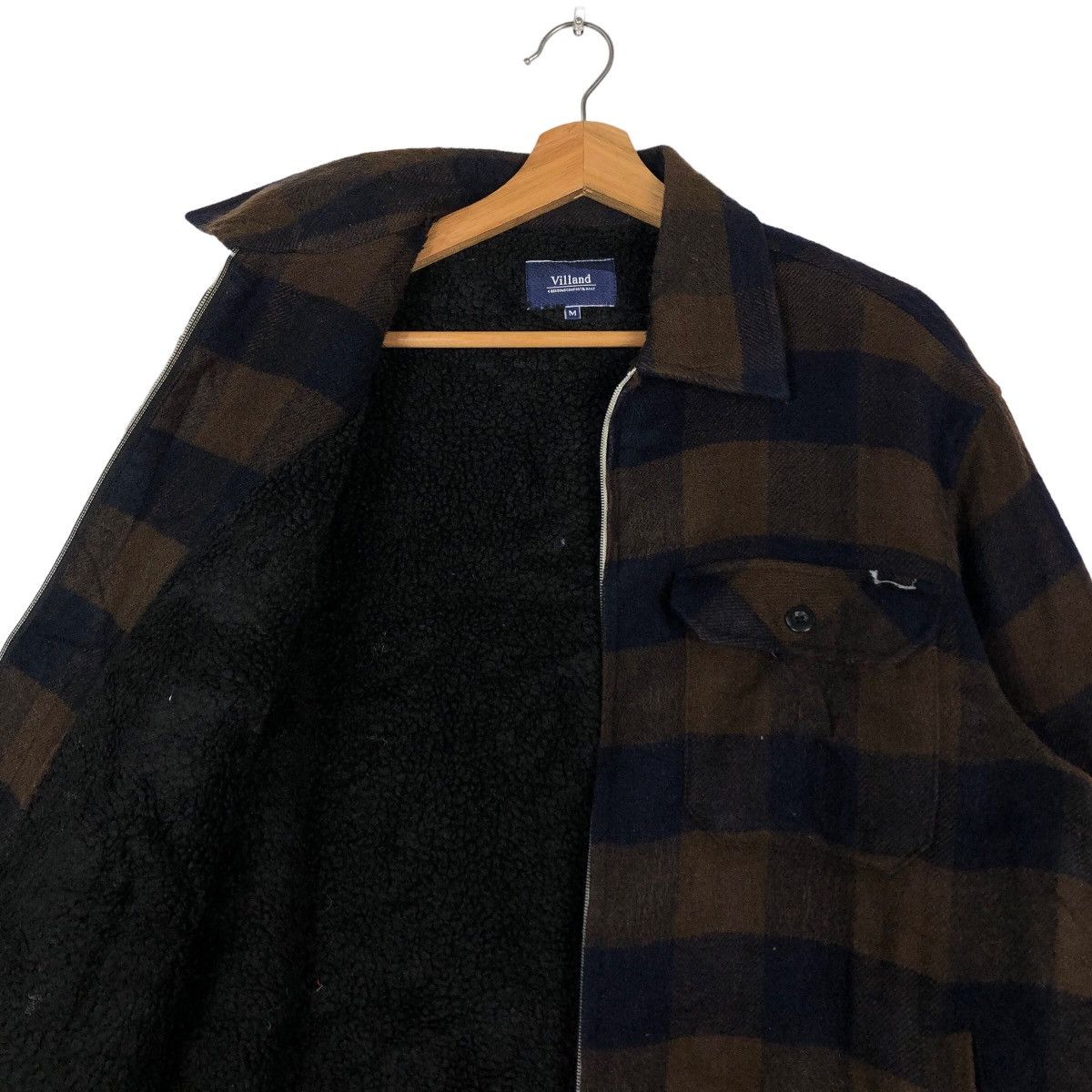 🔥Vintage Chore Jacket Tartan Design Villand Issey Miyake