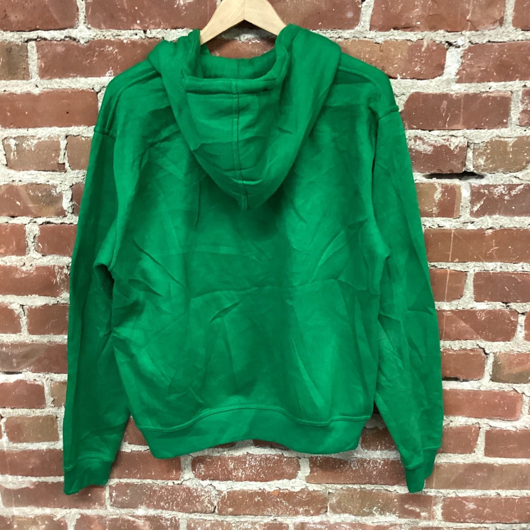 Vintage Demon2 Basement Green Zip Up Sweater Hoodie XL T29 Size US XL / EU 56 / 4 - 3 Thumbnail