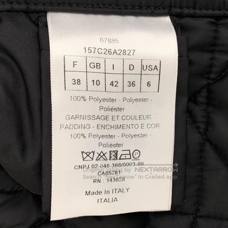 Dior Dior Black logo rattan plaid long-sleeved cotton jacket Size XS / US 0-2 / IT 36-38 - 6 Thumbnail