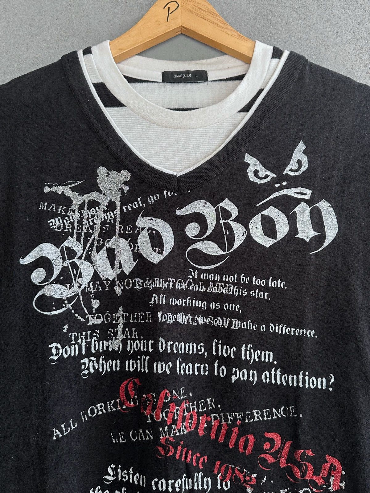 Hysteric Glamour Japanese-Poem Badboy ifsixwasnine Lgb Style Size US L / EU 52-54 / 3 - 4 Thumbnail