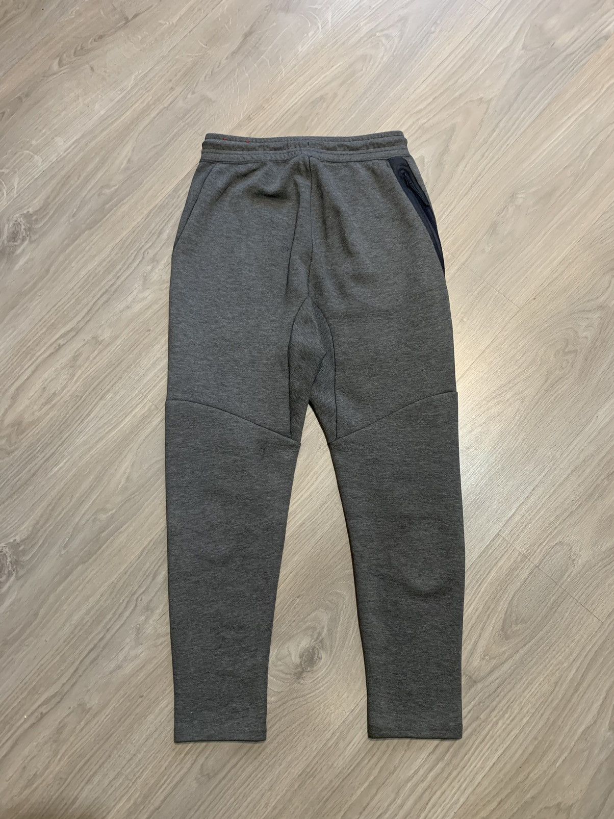 Nike × Vintage Nike Tech Fleece Cropped Skinny Joggers Sweatpants S XS Size US 30 / EU 46 - 6 Thumbnail