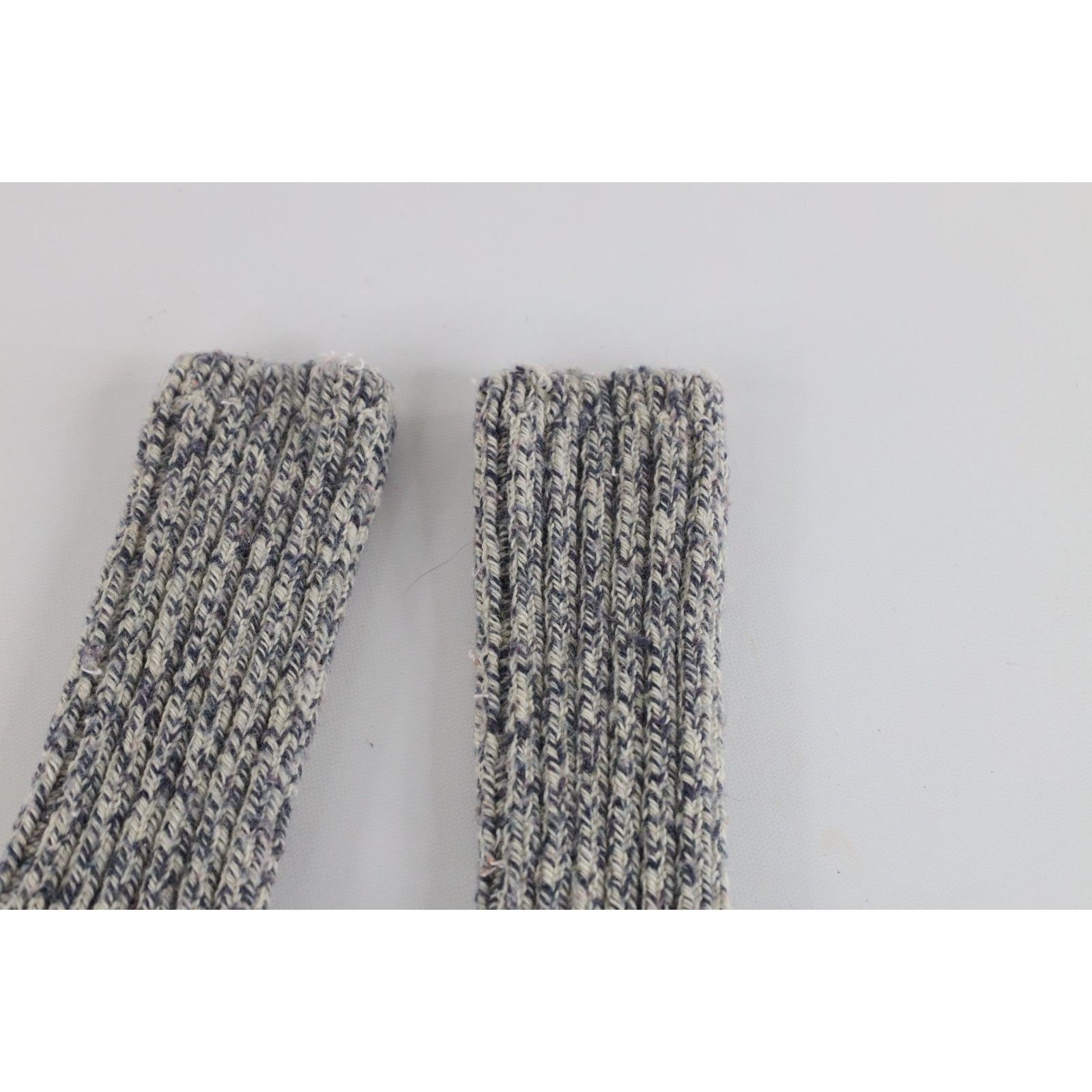 Vintage Vintage 90s Streetwear Wool Blend Knit Hiking Boot Socks Size ONE SIZE - 2 Thumbnail