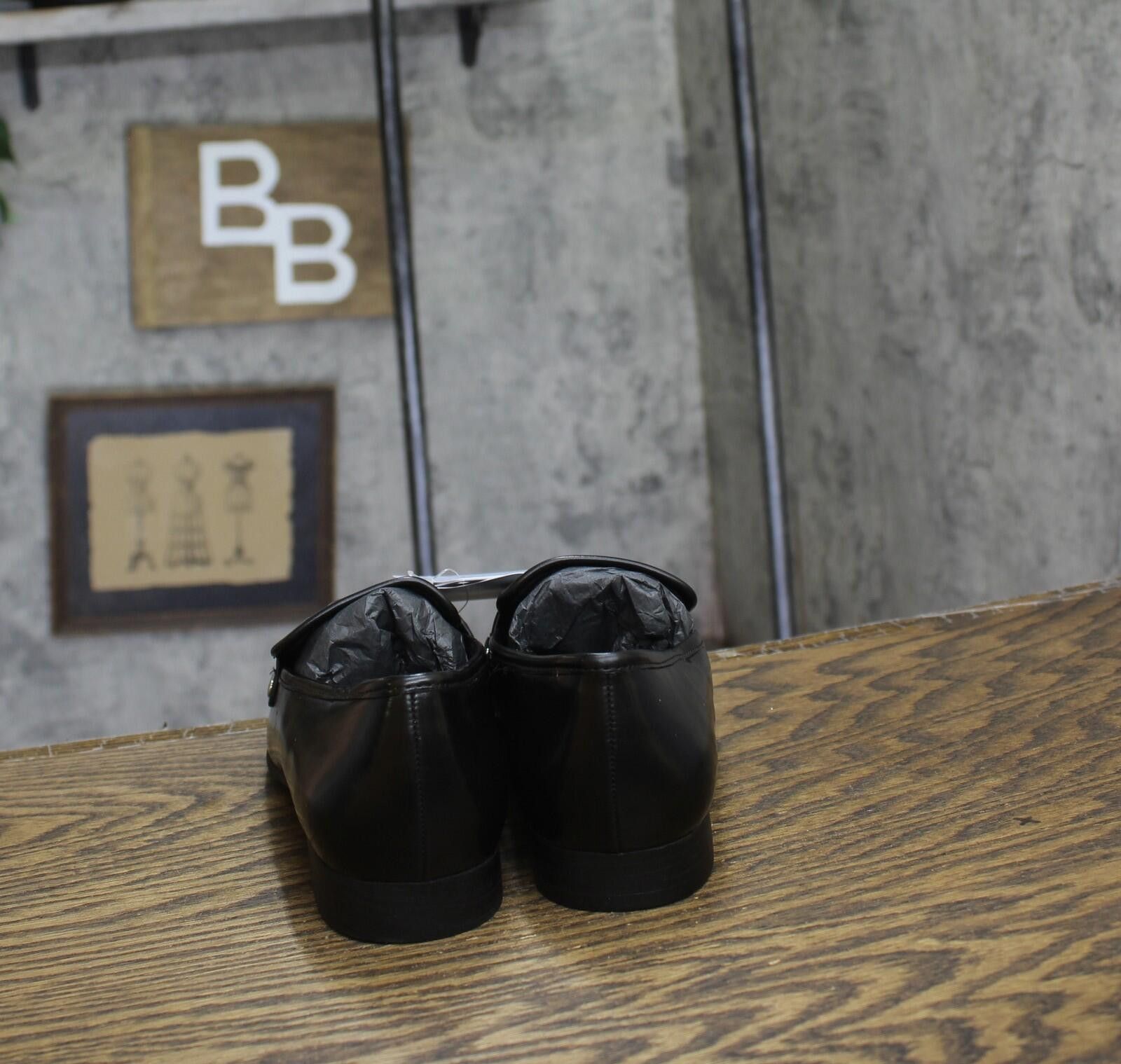 Other Aerosoles Tailored Loafer Faux Leather Black / Silver 8m Size US 8 / IT 38 - 4 Thumbnail